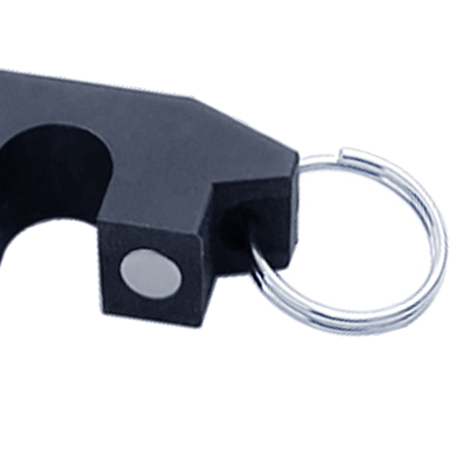 Magnetic Fishing Rod Clips Holding Hole Size 1.9cm/0.75 black"