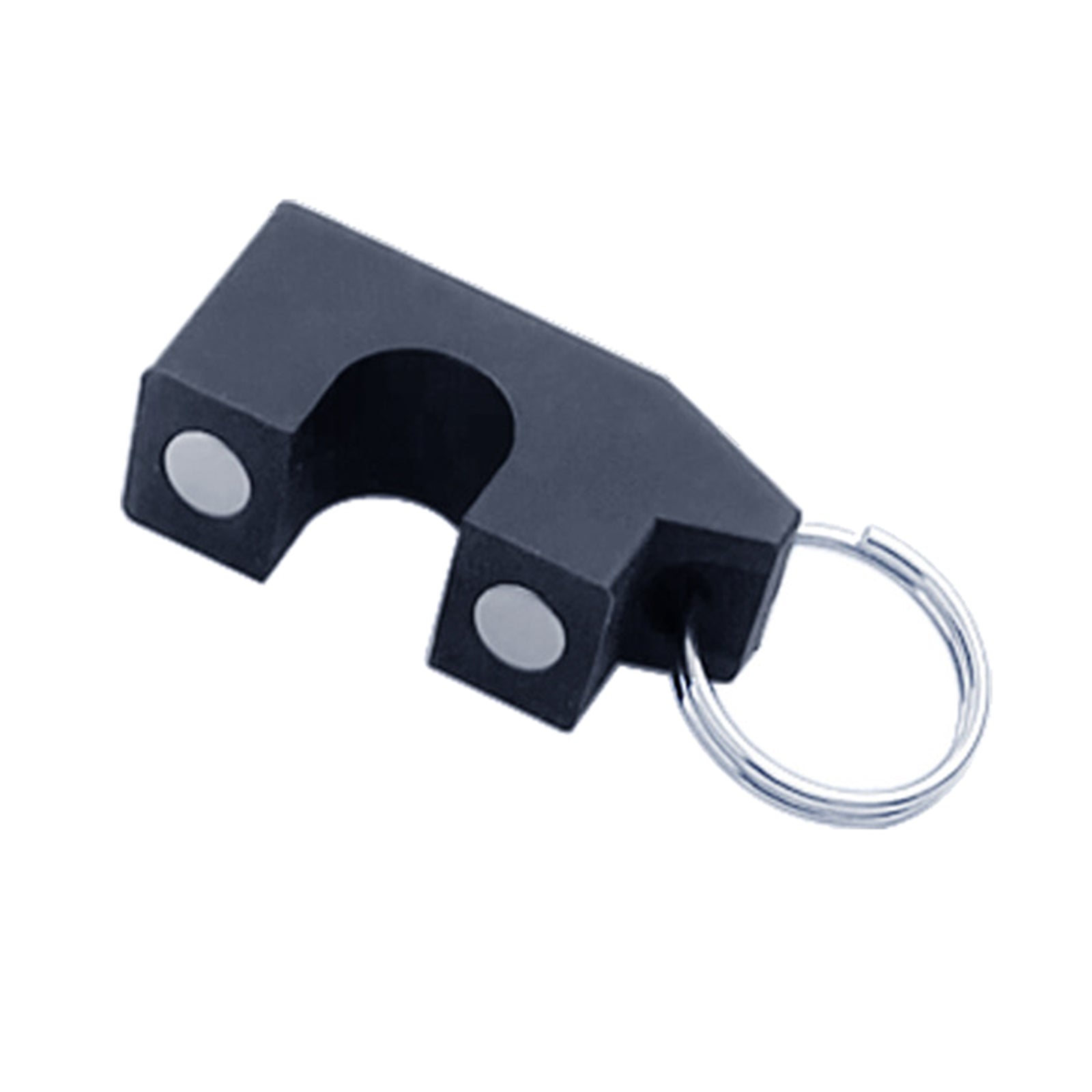Magnetic Fishing Rod Clips Holding Hole Size 1.9cm/0.75 black"