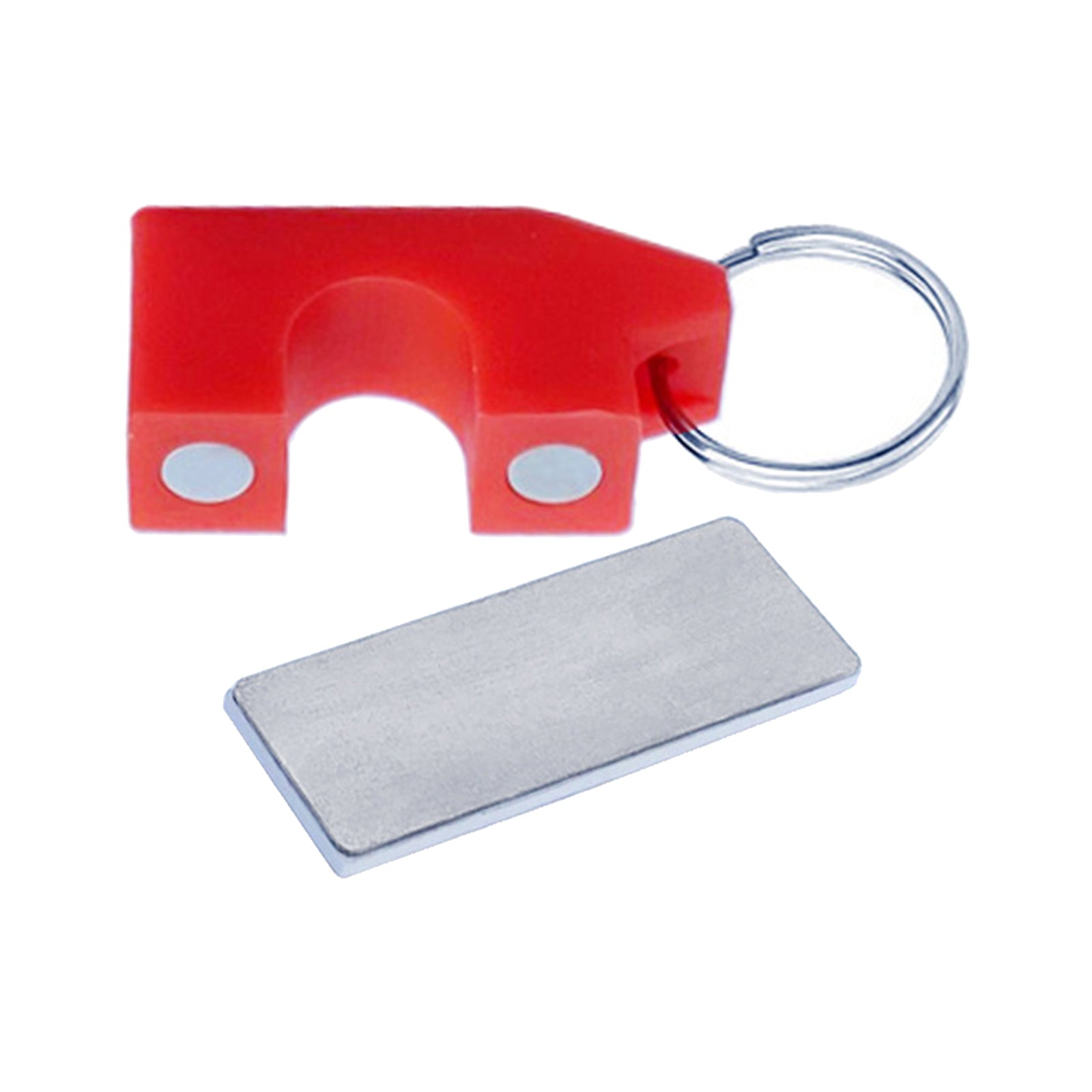 Magnetic Fishing Rod Clips Holding Hole Size 1.9cm/0.75 red with sheet"