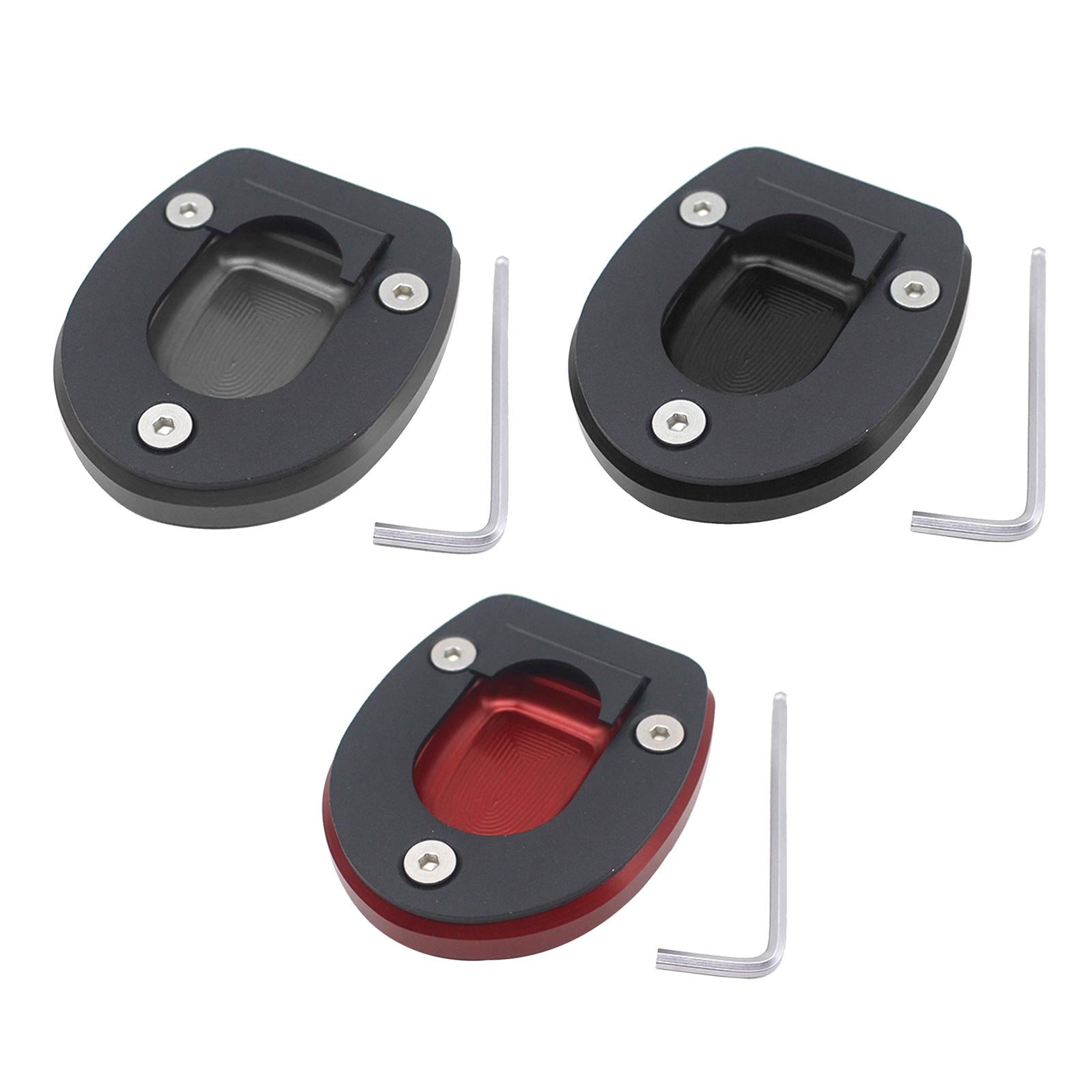 Aluminum Side Stand Enlarger for Vespa G TS 250 300 2013-2019 black