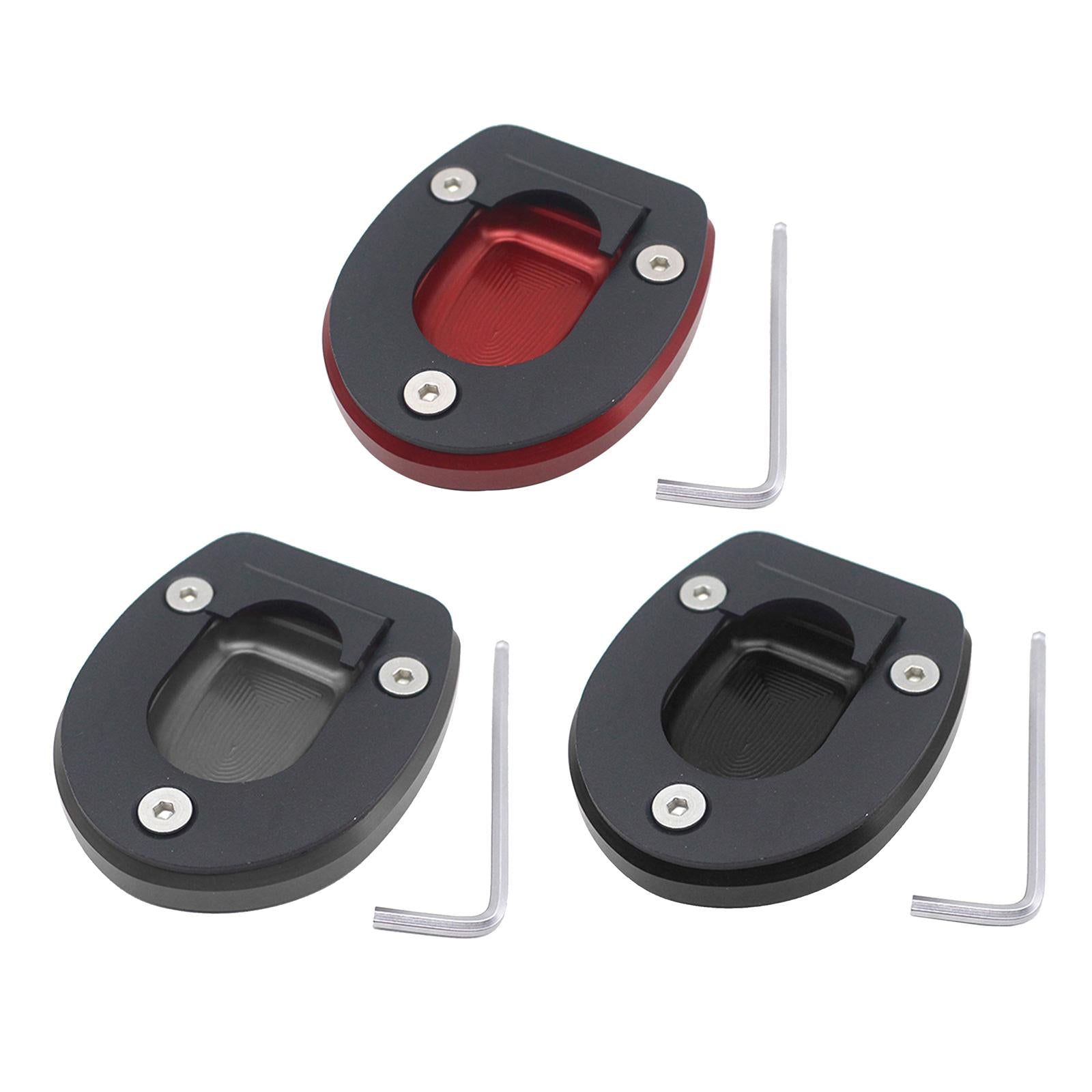 Aluminum Side Stand Enlarger for Vespa G TS 250 300 2013-2019 black