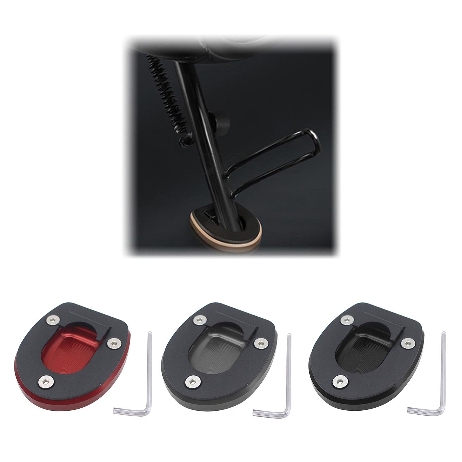 Aluminum Side Stand Enlarger for Vespa G TS 250 300 2013-2019 black