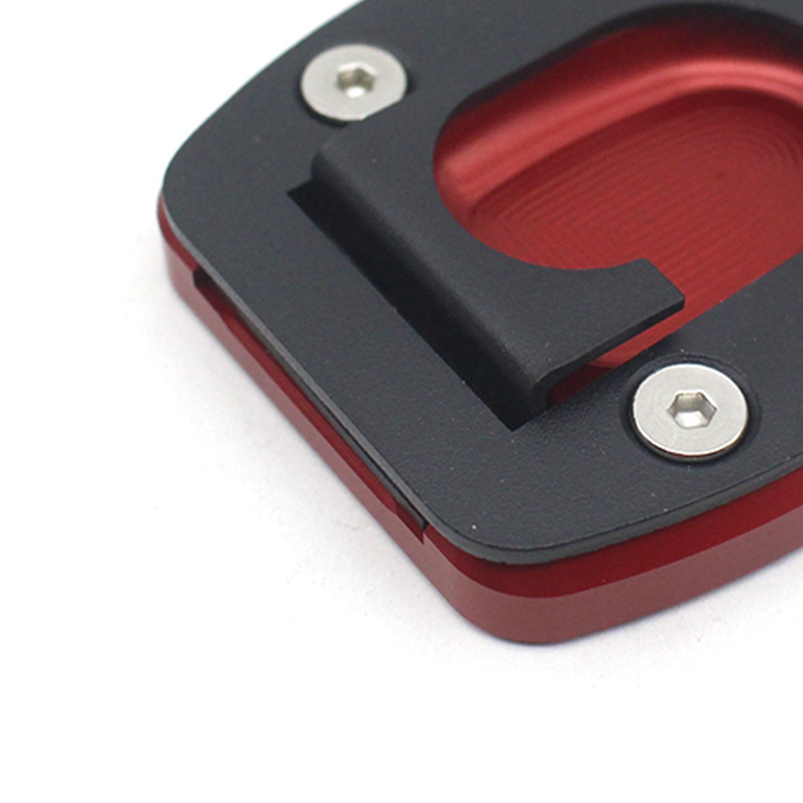 Aluminum Side Stand Enlarger for Vespa G TS 250 300 2013-2019 red