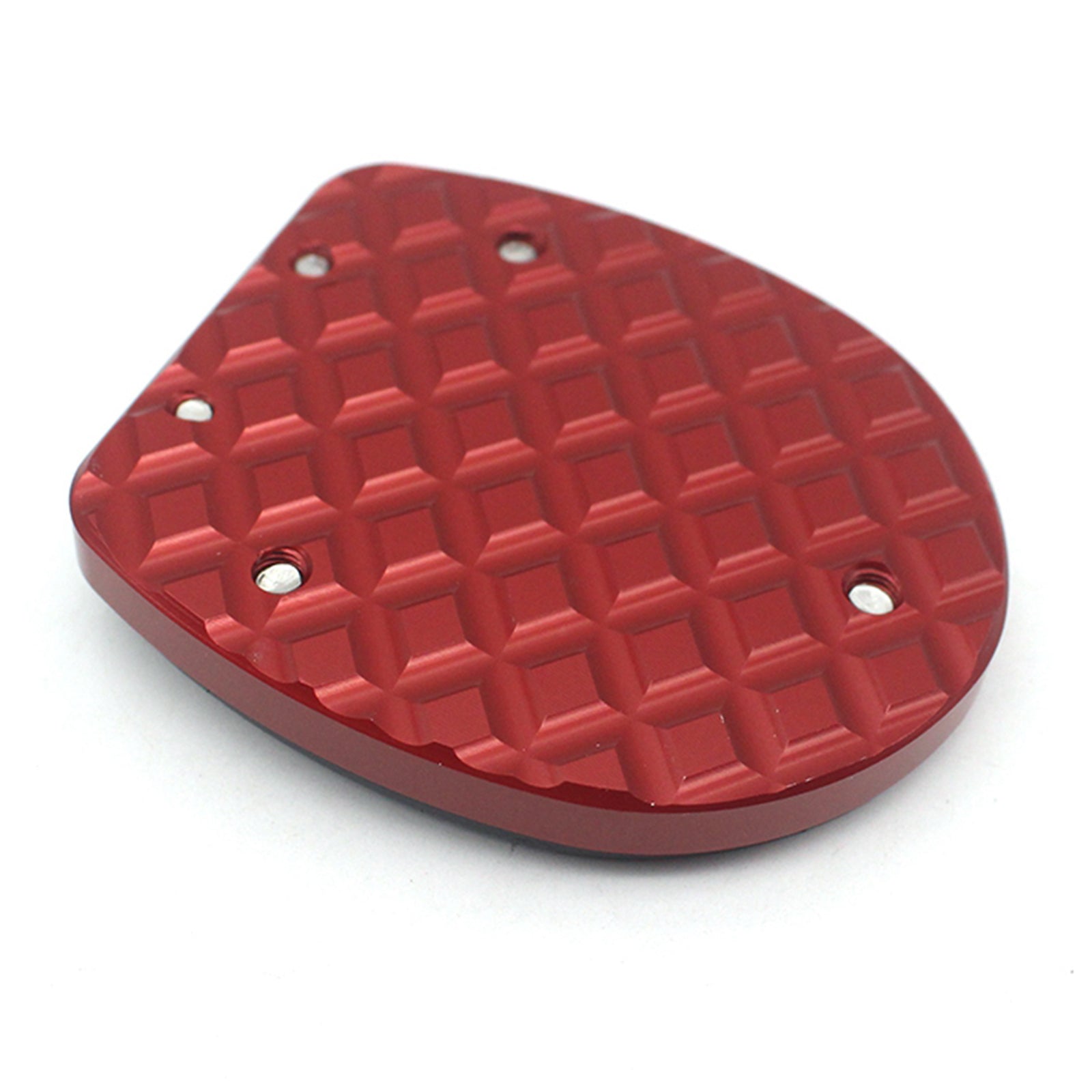 Aluminum Side Stand Enlarger for Vespa G TS 250 300 2013-2019 red