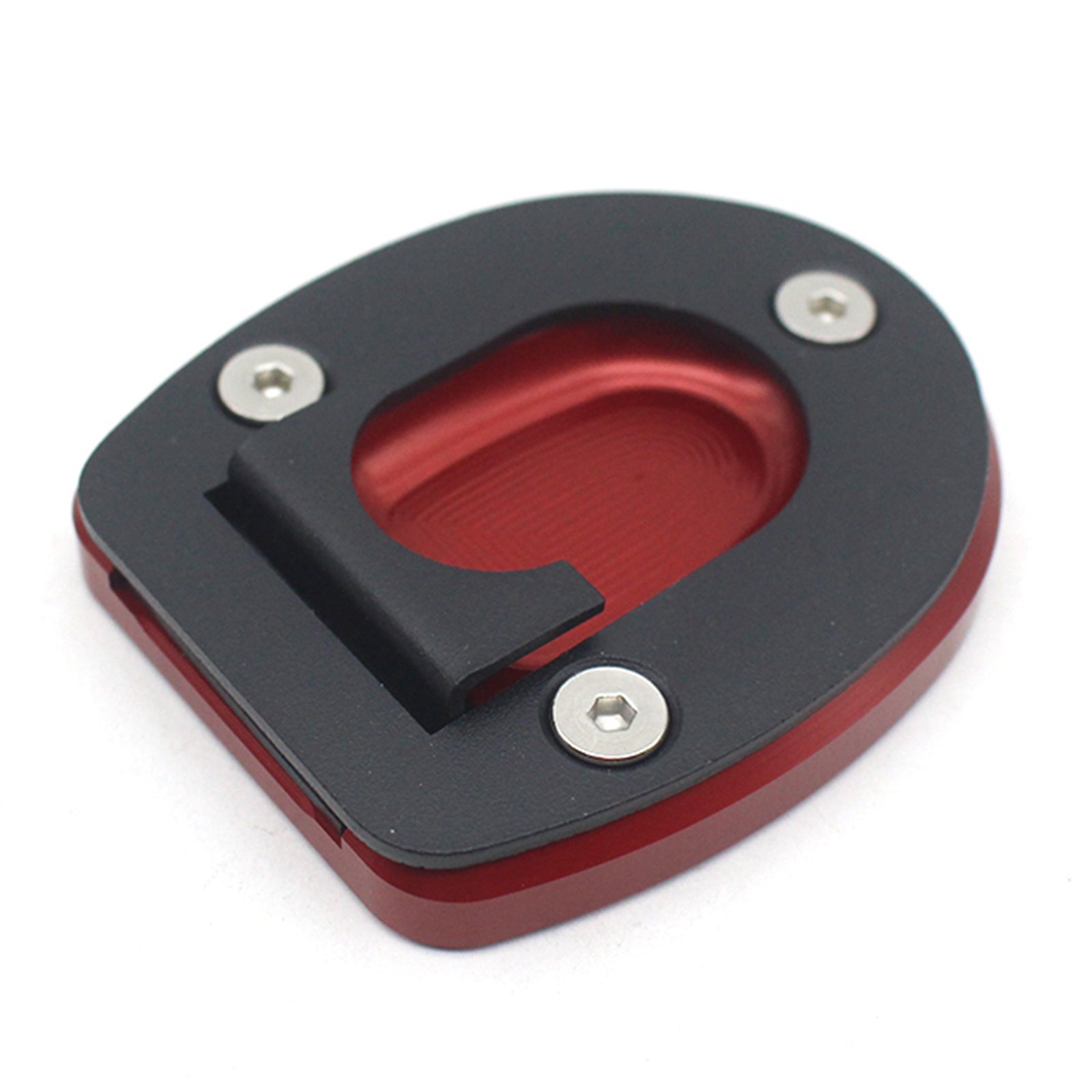 Aluminum Side Stand Enlarger for Vespa G TS 250 300 2013-2019 red