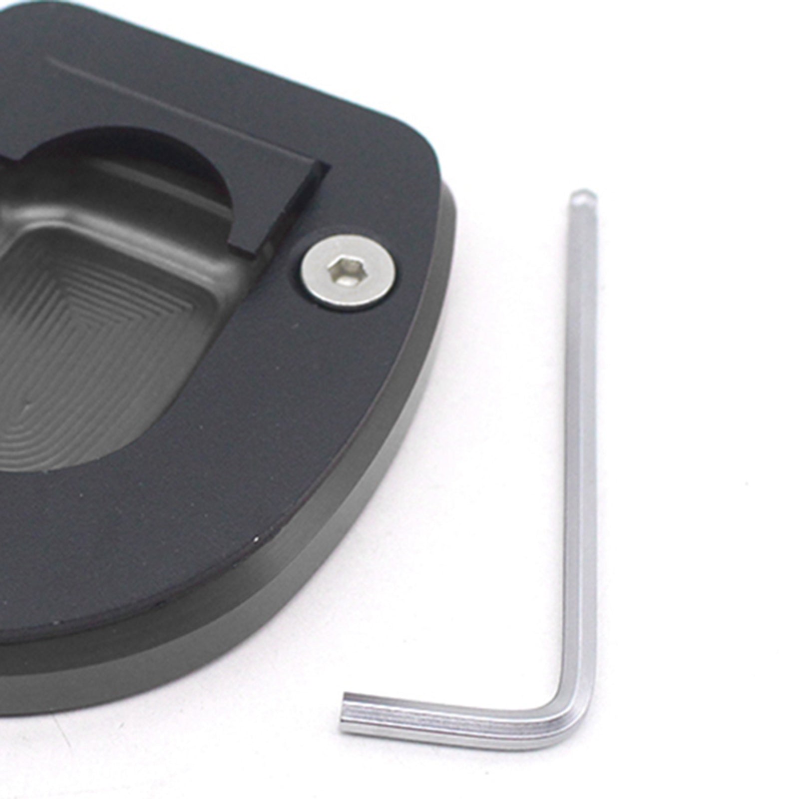 Aluminum Side Stand Enlarger for Vespa G TS 250 300 2013-2019 silver