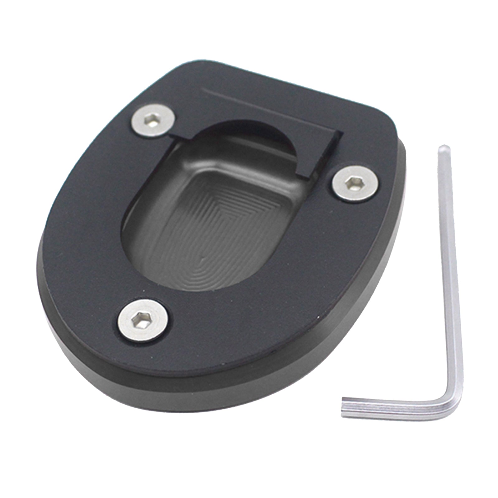 Aluminum Side Stand Enlarger for Vespa G TS 250 300 2013-2019 silver