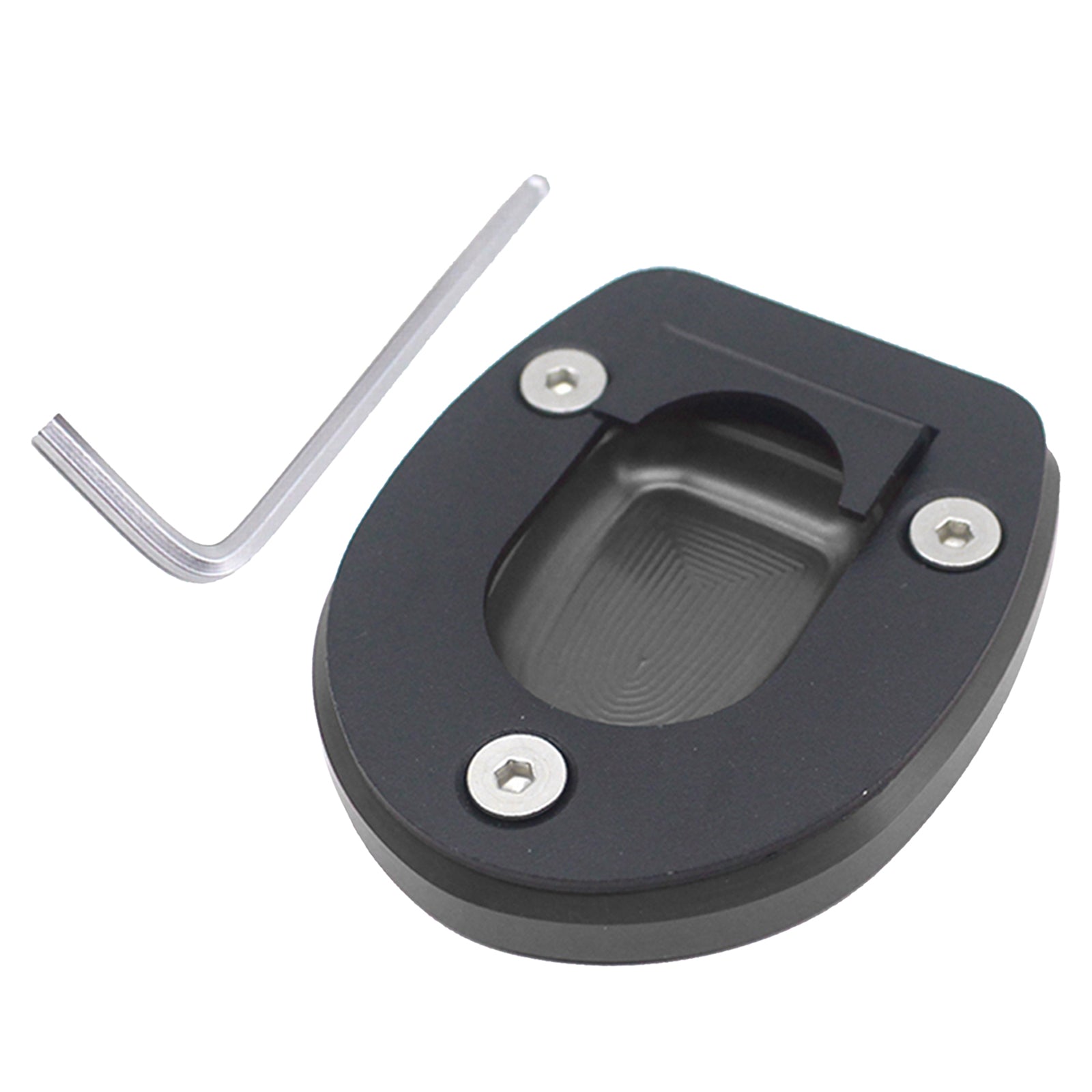 Aluminum Side Stand Enlarger for Vespa G TS 250 300 2013-2019 silver