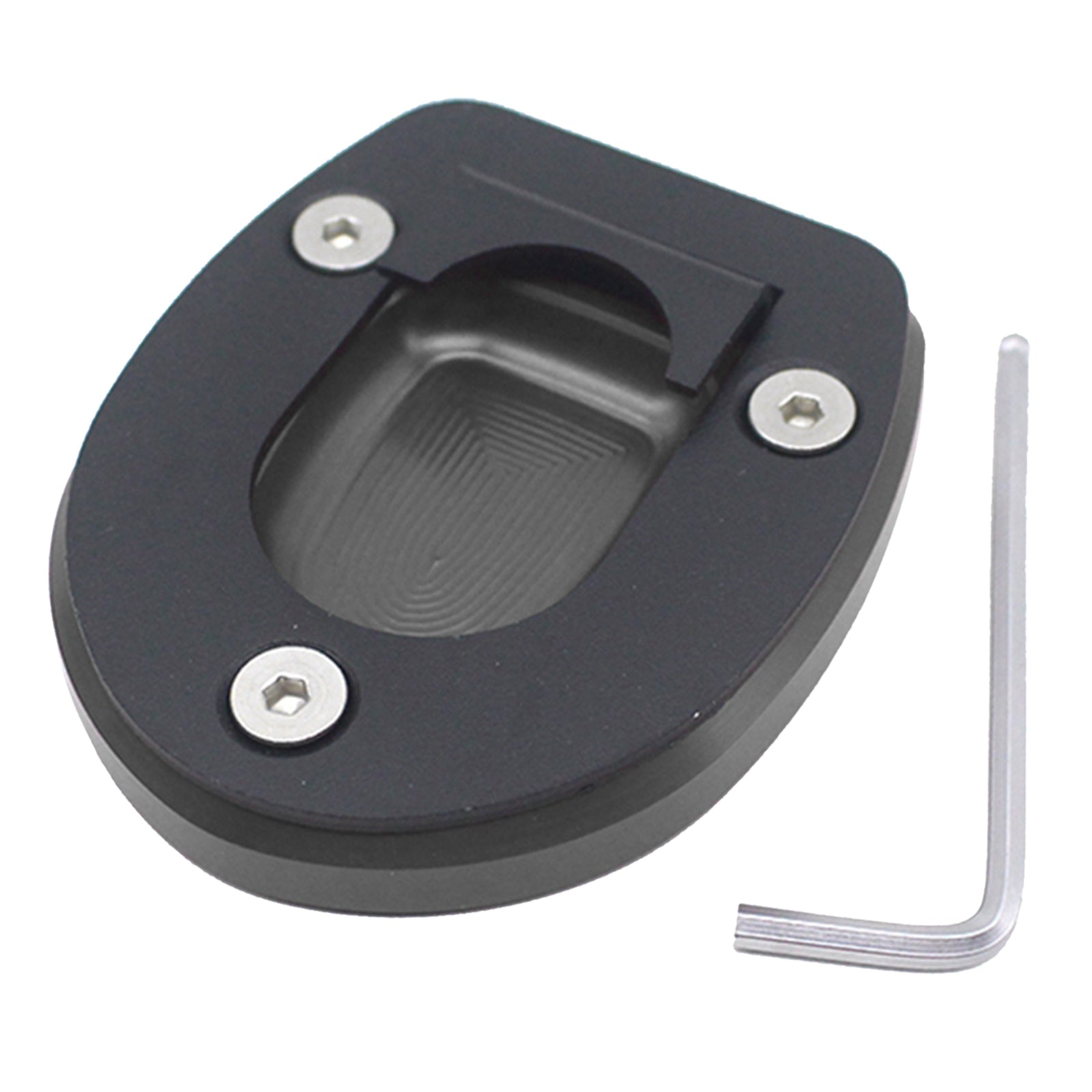Aluminum Side Stand Enlarger for Vespa G TS 250 300 2013-2019 silver
