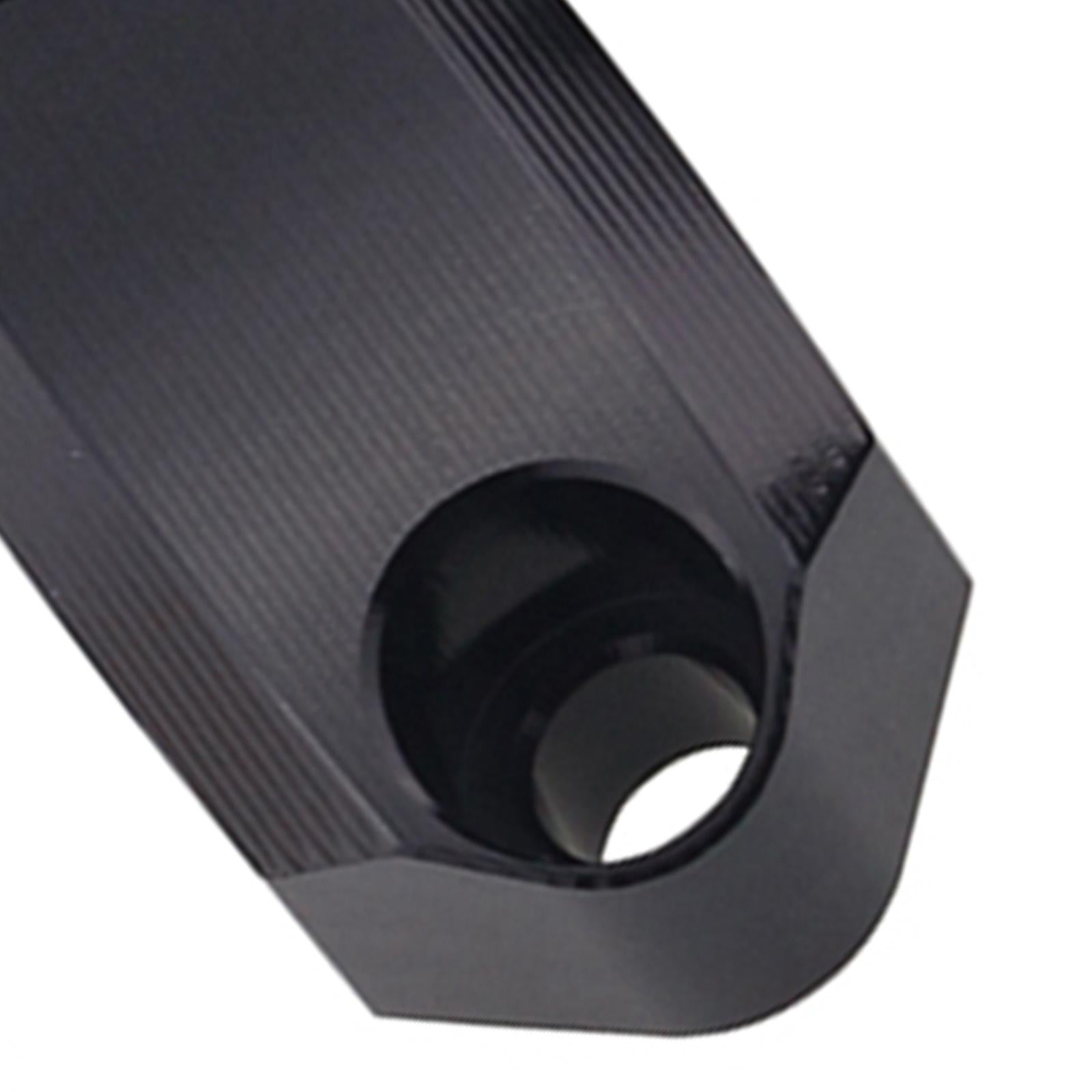 1 Pair Motorcycle Master Cylinder Mirror Clamp for 22mm Handlebar Black