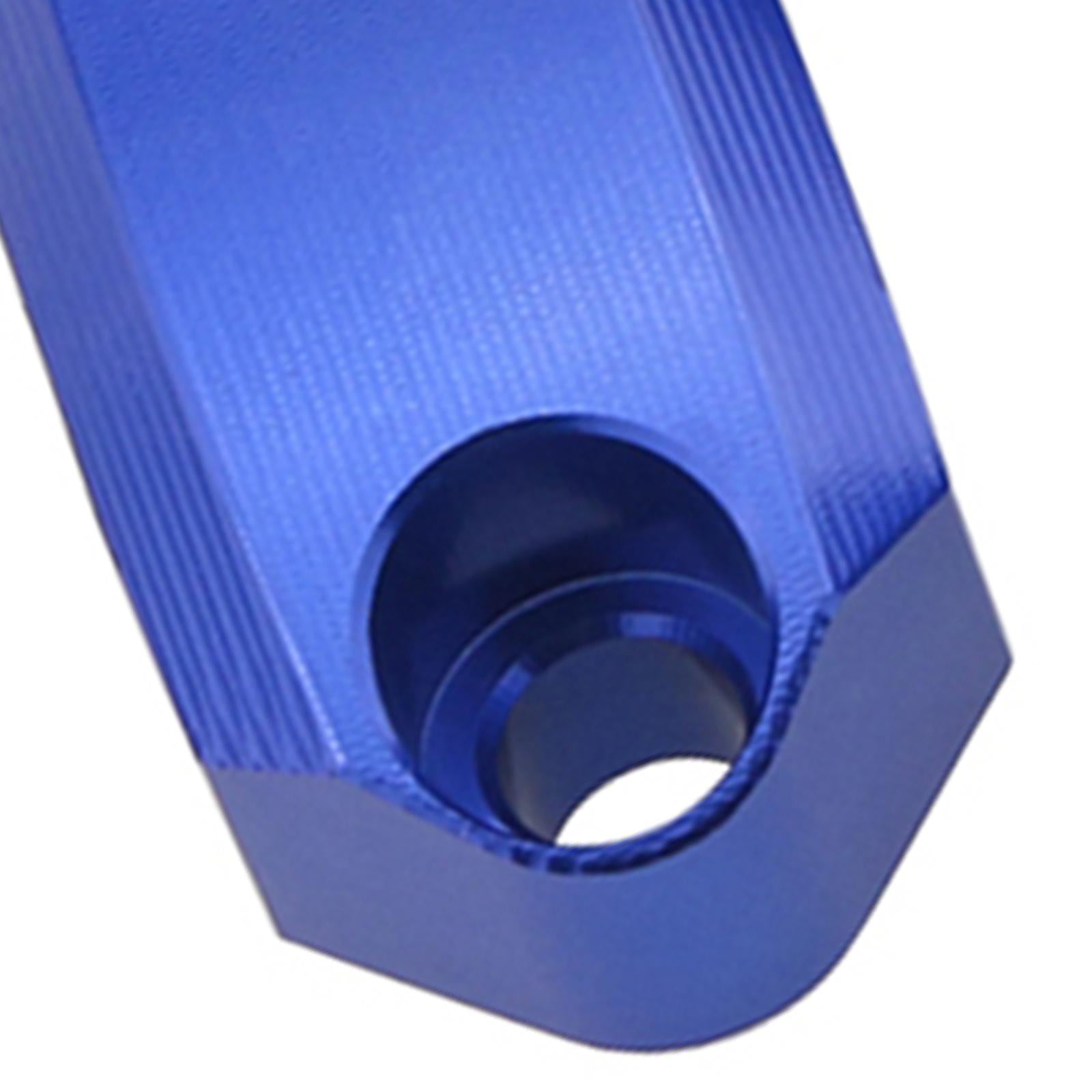 1 Pair Motorcycle Master Cylinder Mirror Clamp for 22mm Handlebar Blue