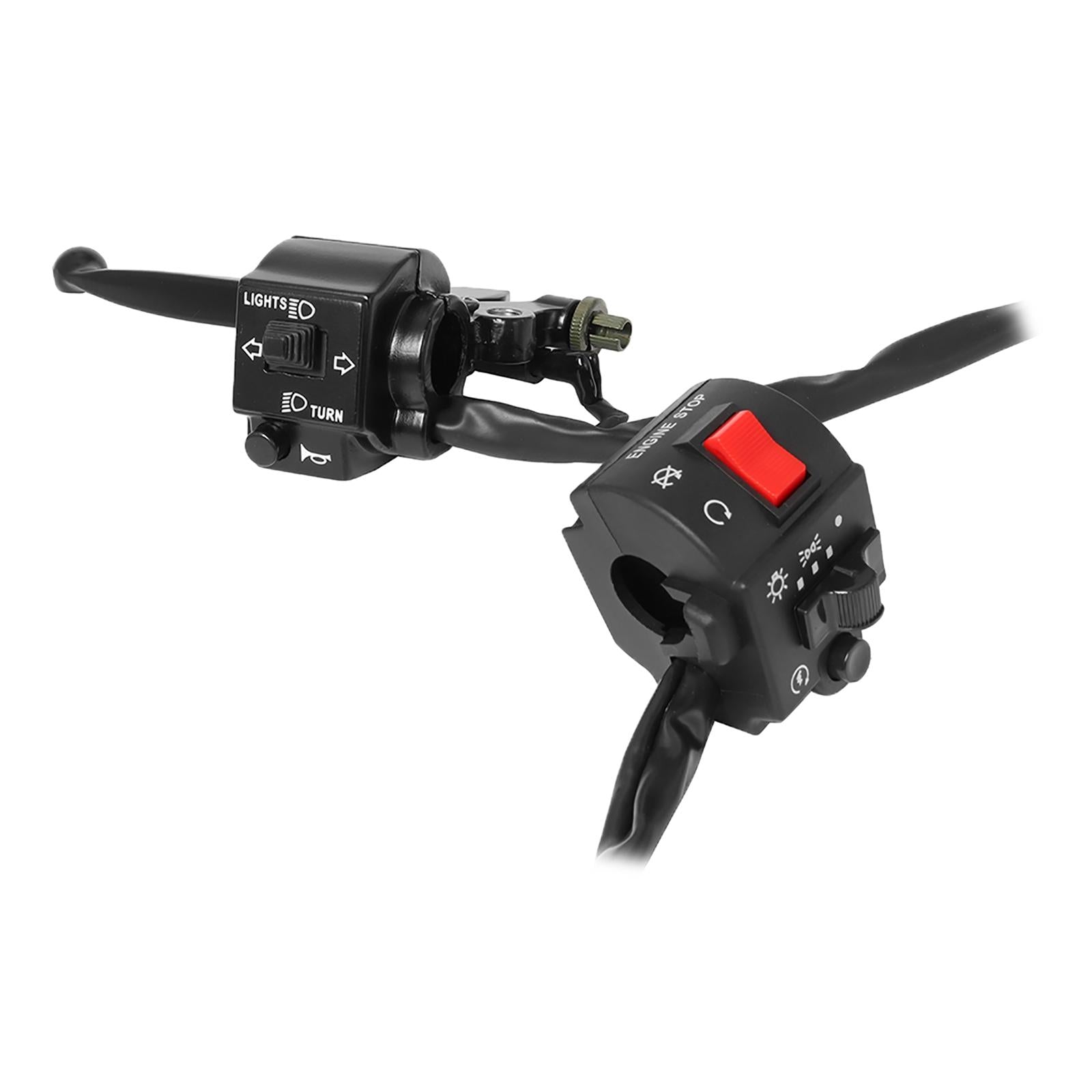 1 Pair Motorcycle Handlebar Switch Assy Assembly Fit for Suzuki GS125 Gn125