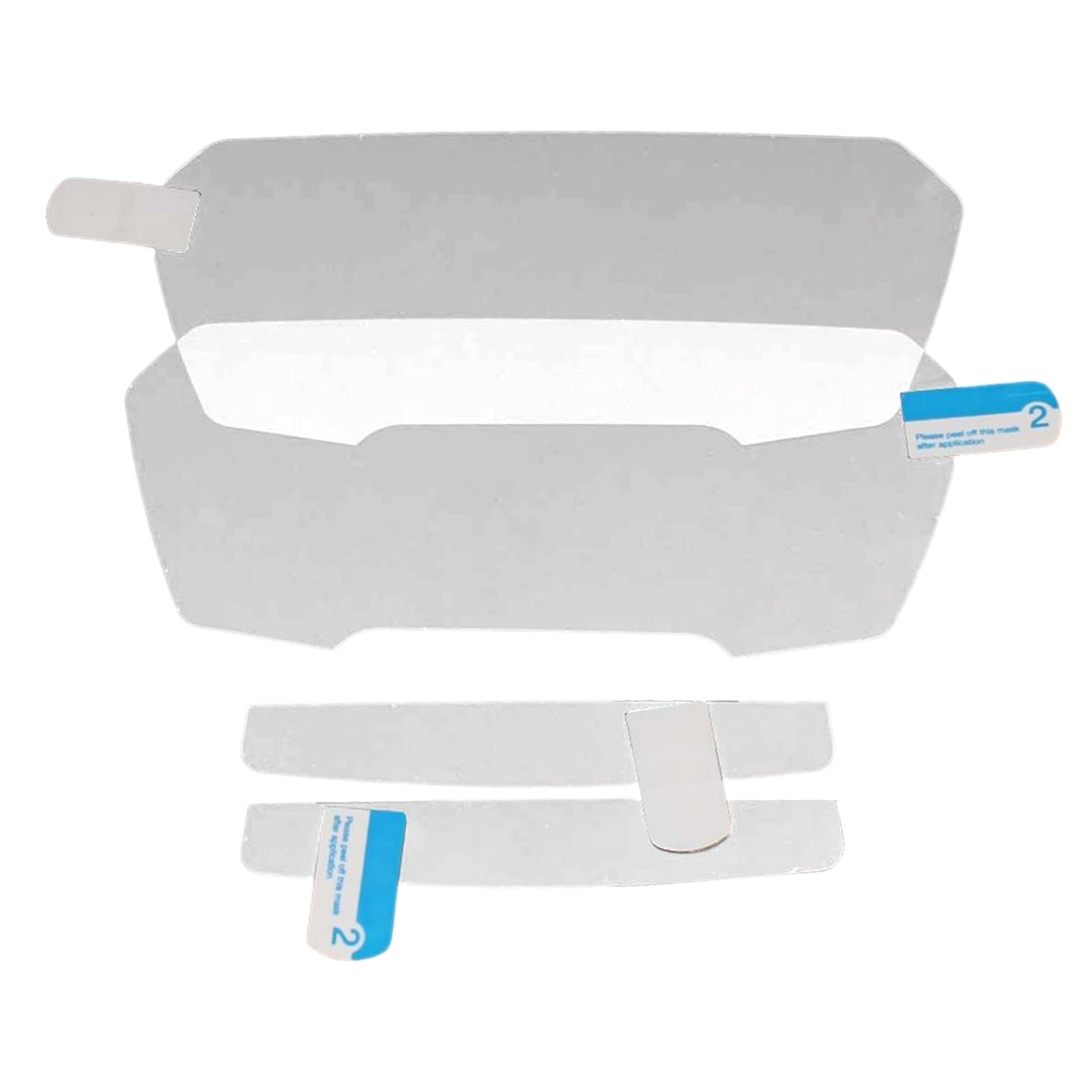 1 Set Motorcycle Dashboard Protector Film PVC Fit for Ducati 1260 1260S