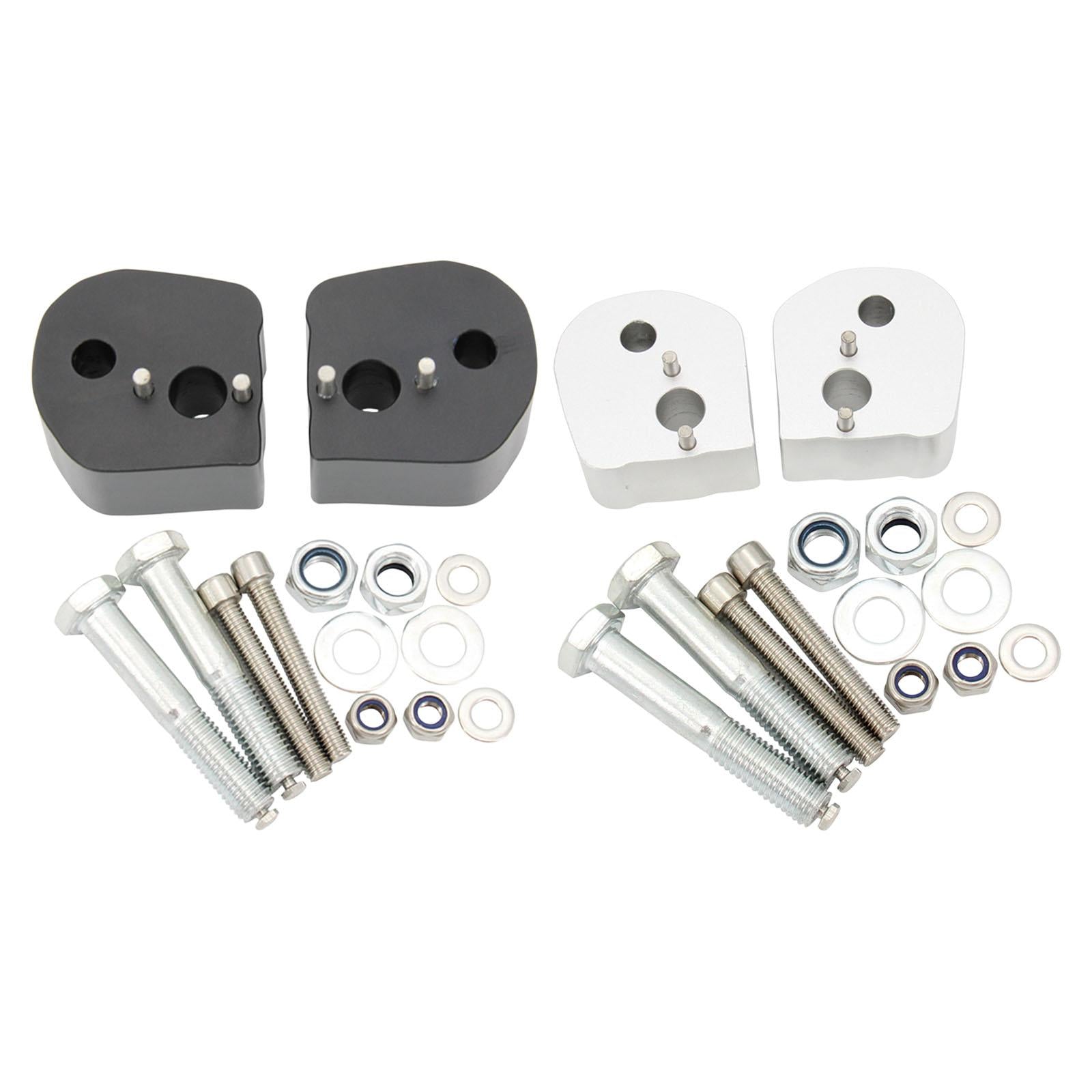 1inch Handlebar Riser Kit Fit for Yamaha Fjr 1300 Easy to Install Black
