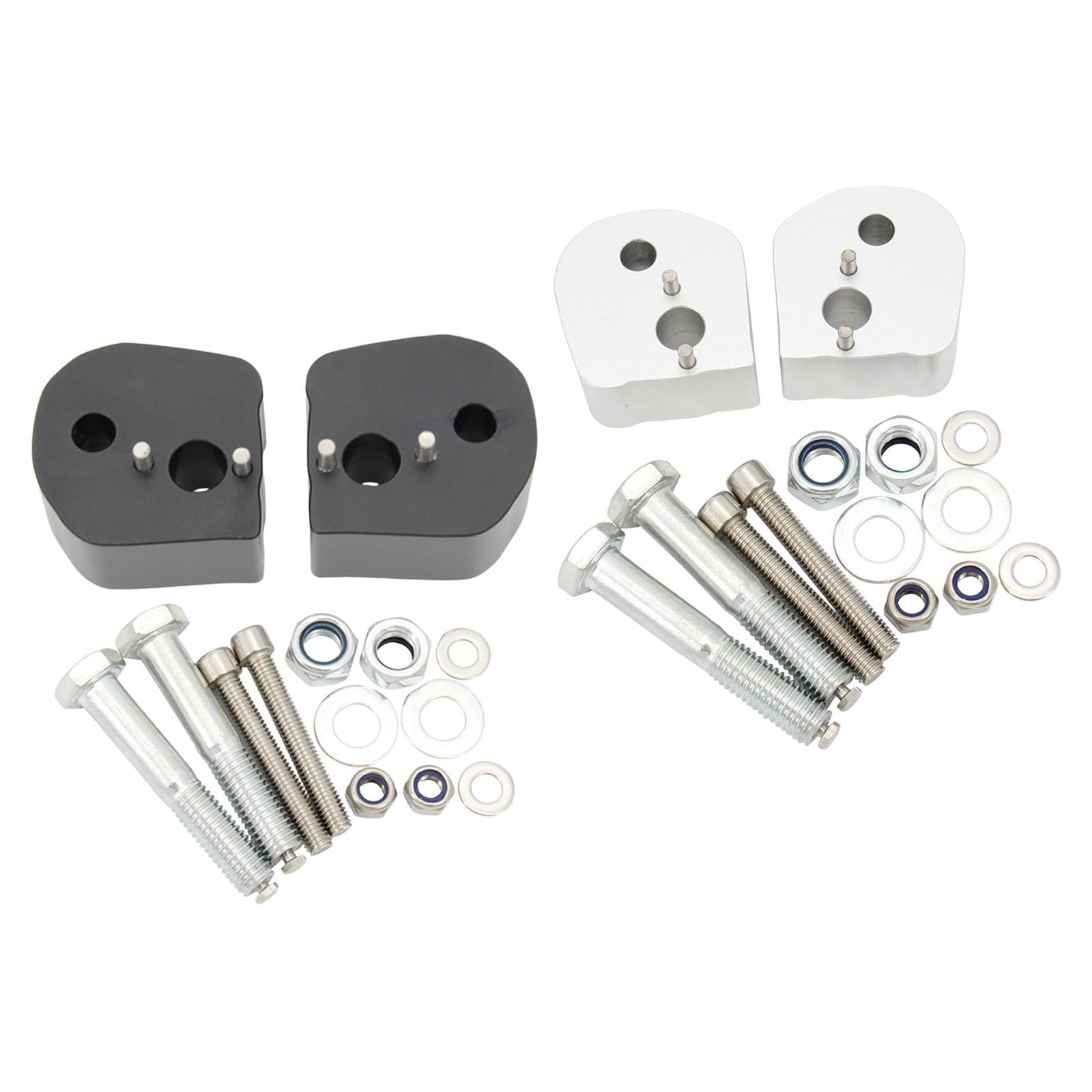 1inch Handlebar Riser Kit Fit for Yamaha Fjr 1300 Easy to Install Black