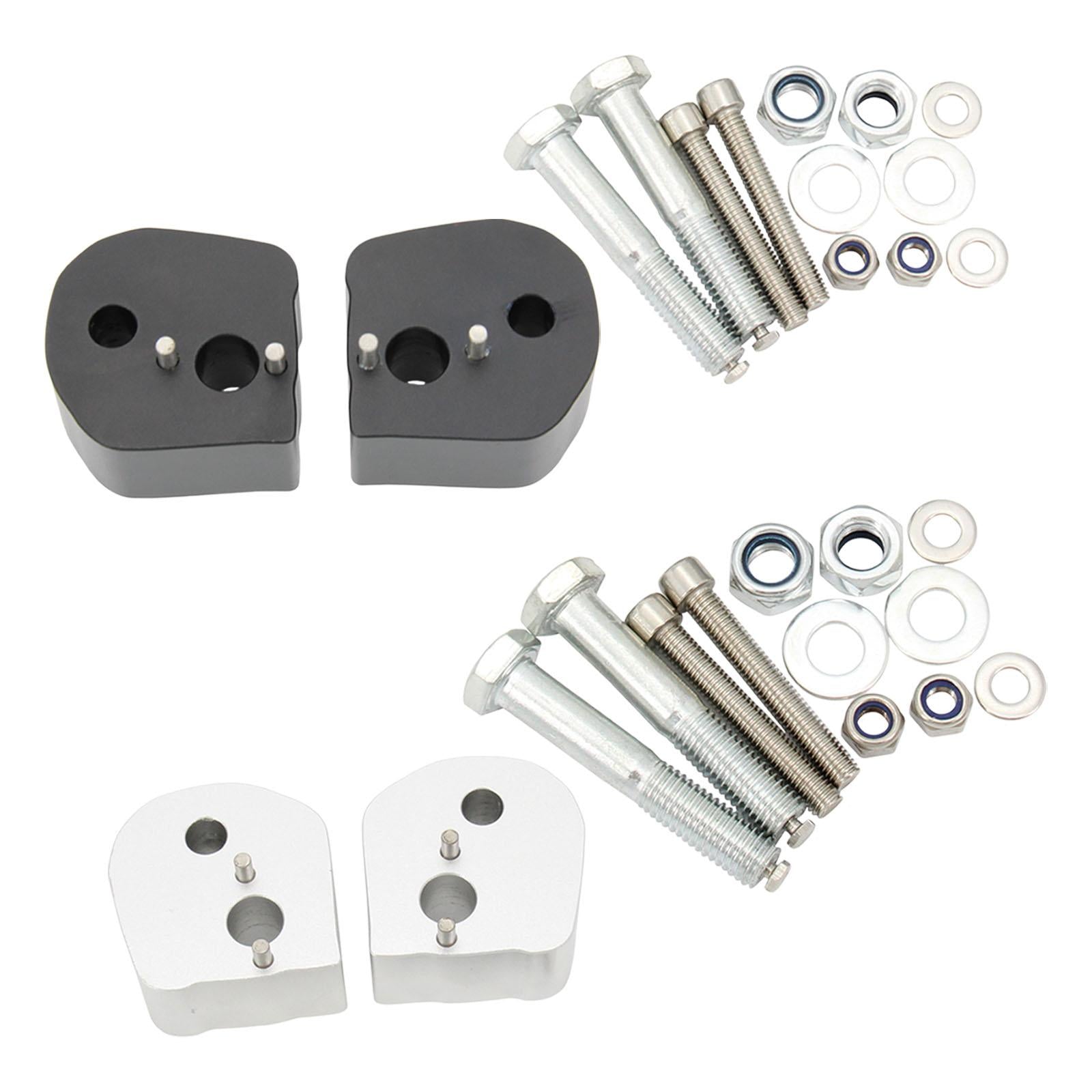 1inch Handlebar Riser Kit Fit for Yamaha Fjr 1300 Easy to Install Black