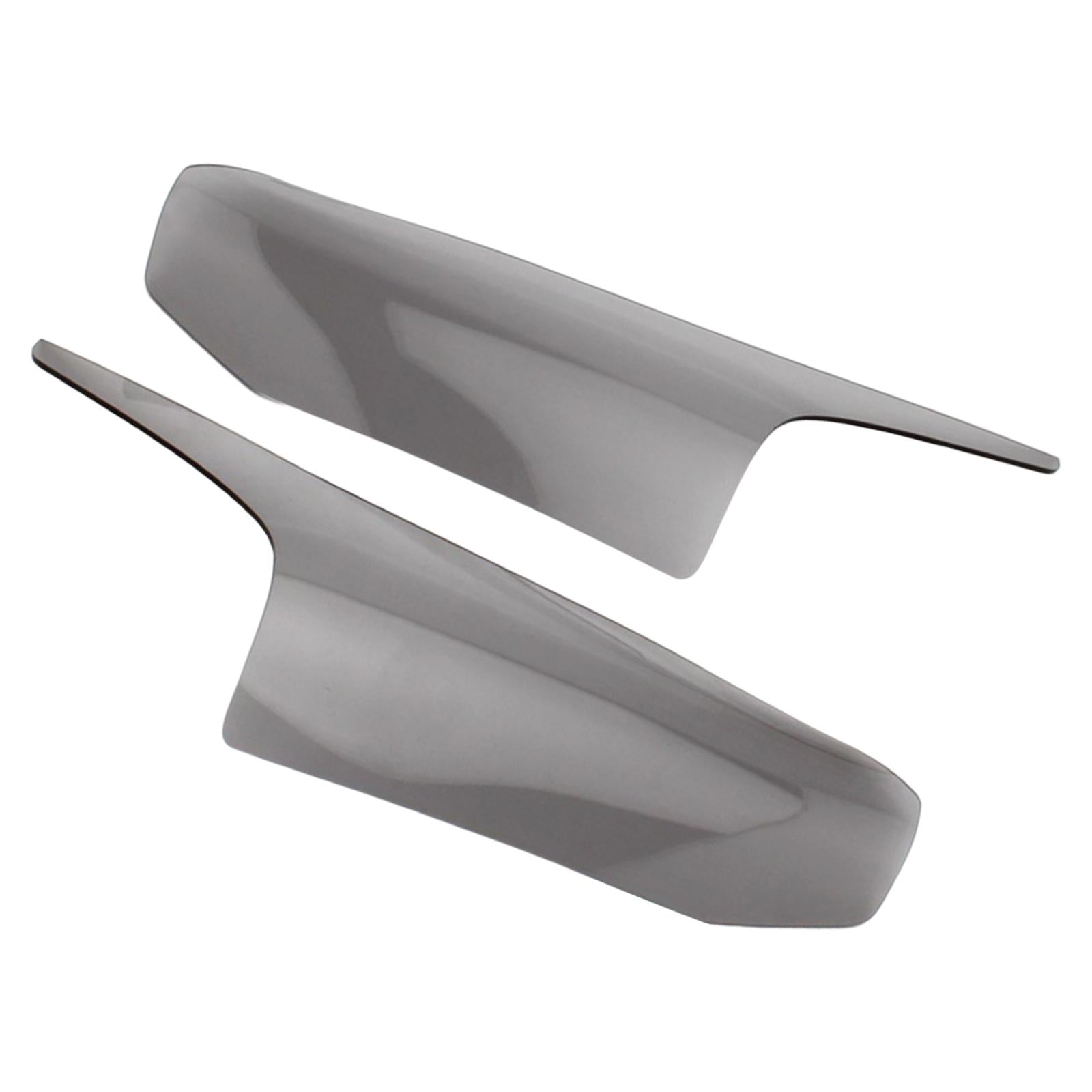 1 Pair Motorcycle Front Headlight Guard for Honda CBR650R 2019-2021 Gray