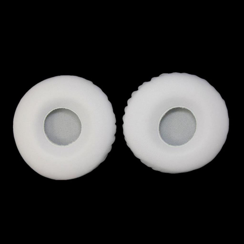 1Pair Ear Pads Cushions Soft Comfortable Earpads Replace for Beat Solo white