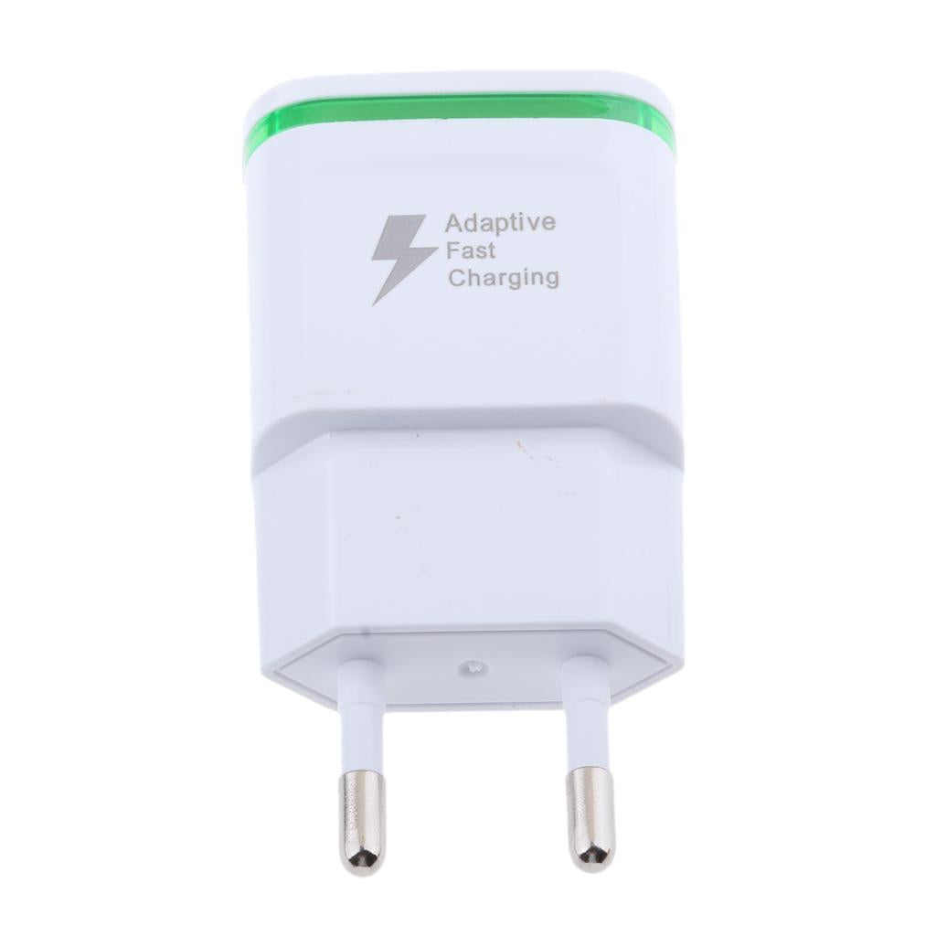 2.1A 1Port USB Travel Home Wall Power Adapter Charger LED Portable EU white
