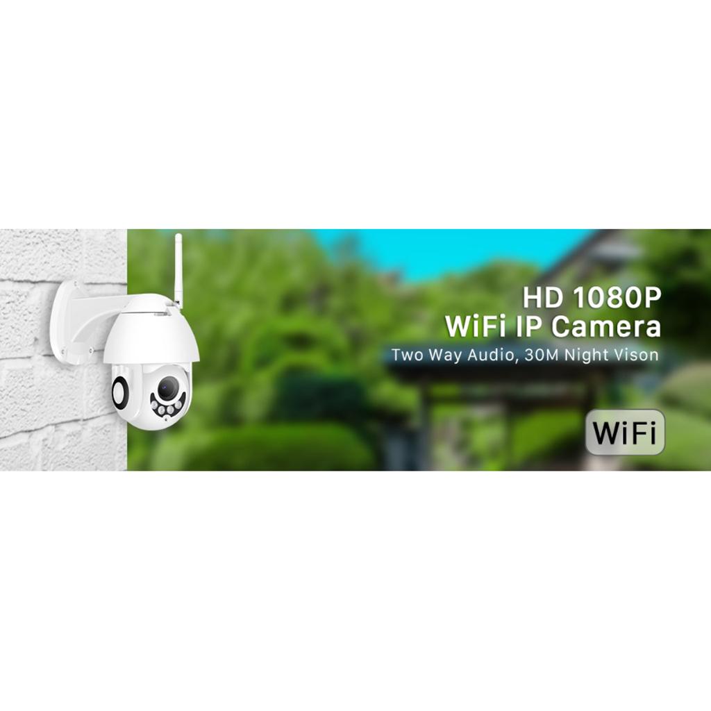 16G AU-Plug IP Camera Home Wifi Security Outdoor Smart Night Vision Camera