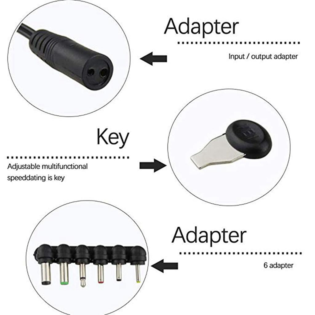 2.1A 30W 3V 4.5V 5V 6V 7.5V 9V 12V AC DC Charger USB Port Power Adapter