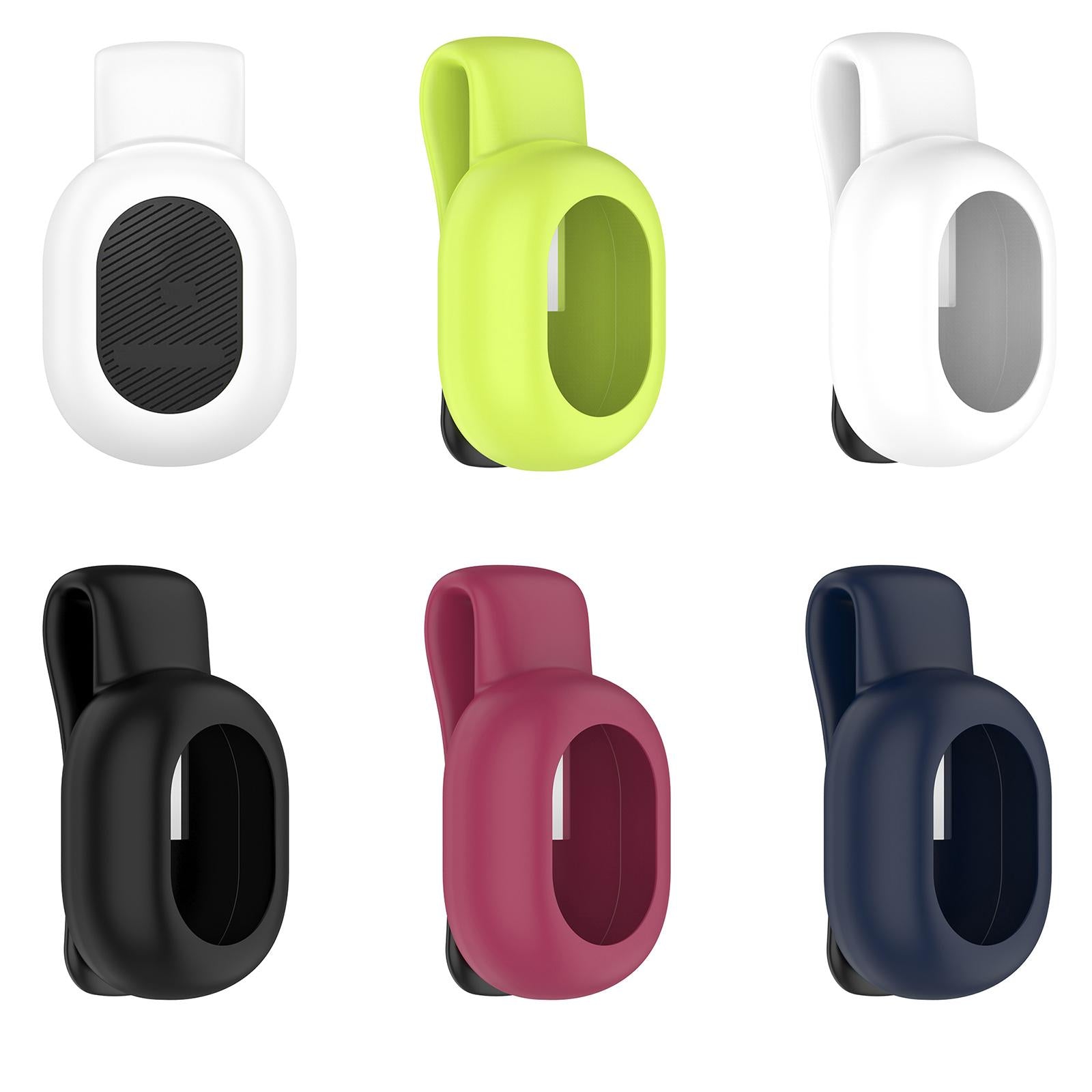 RDP Steel Clip Holder Buckle Clamps for Garmin Running Dynamics Pod Sensor White