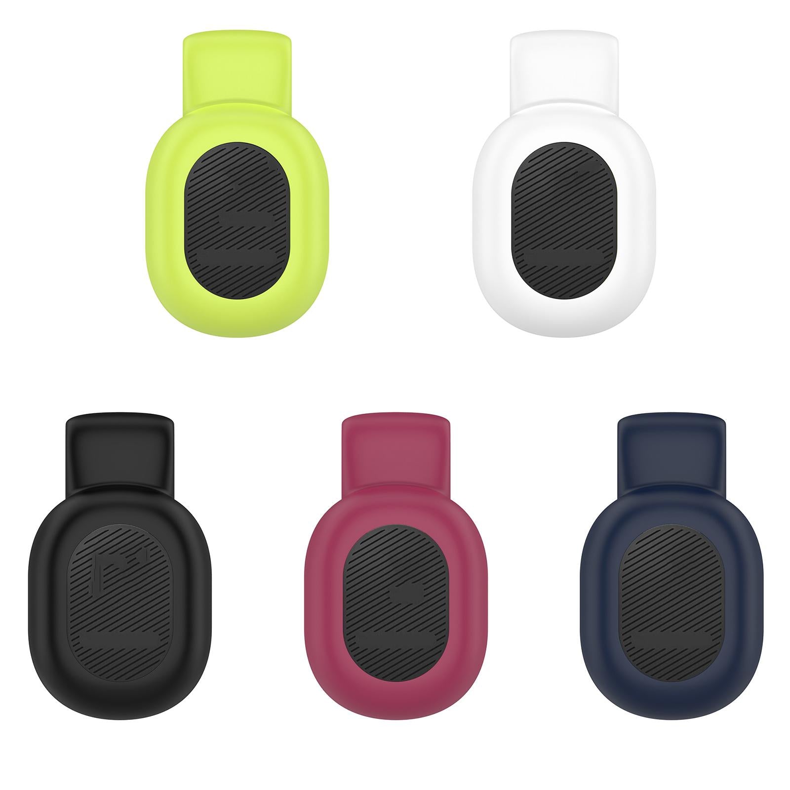 RDP Steel Clip Holder Buckle Clamps for Garmin Running Dynamics Pod Sensor White