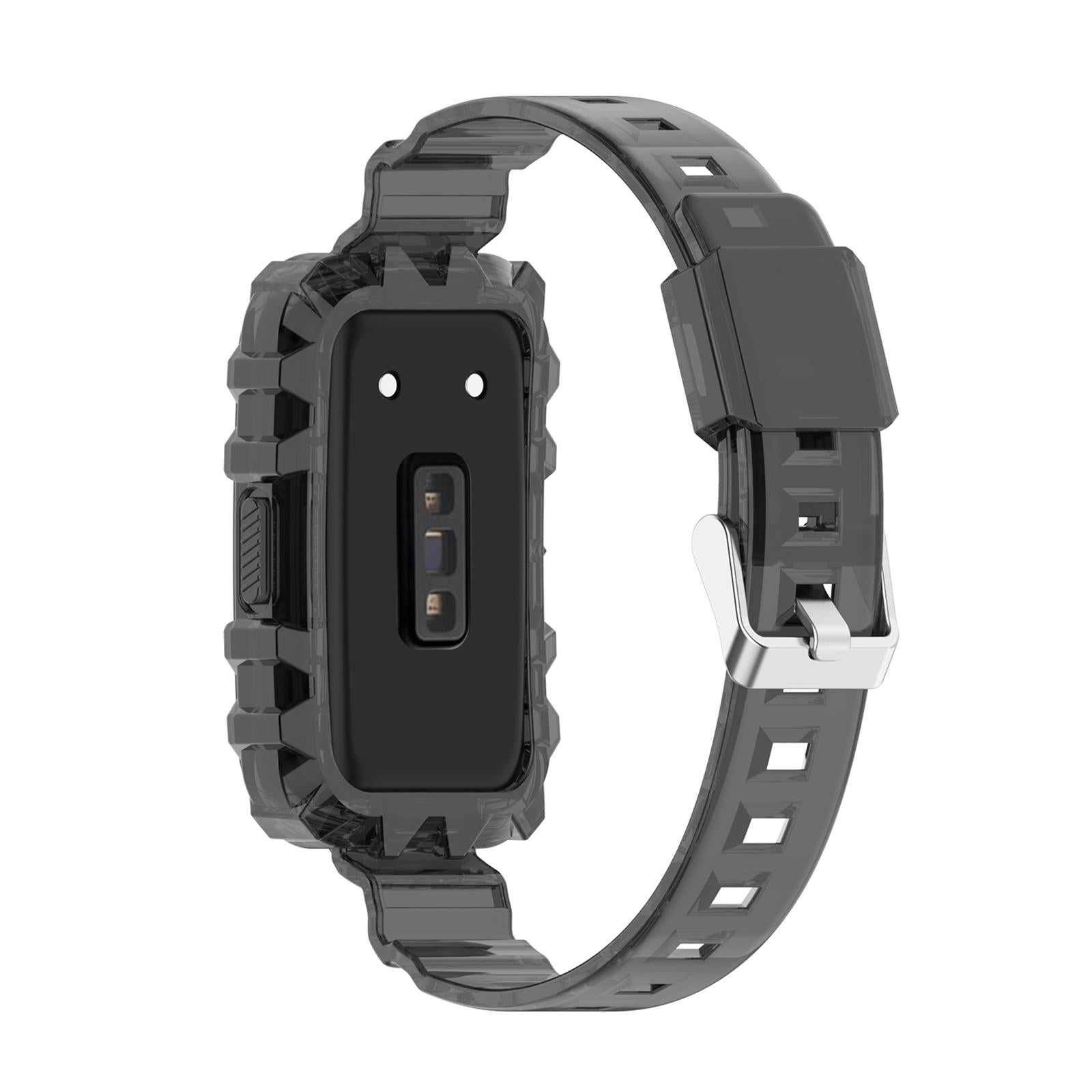 Silicone Strap Replacement Wristband Acdessories for Huawei Honor Band 6 Black