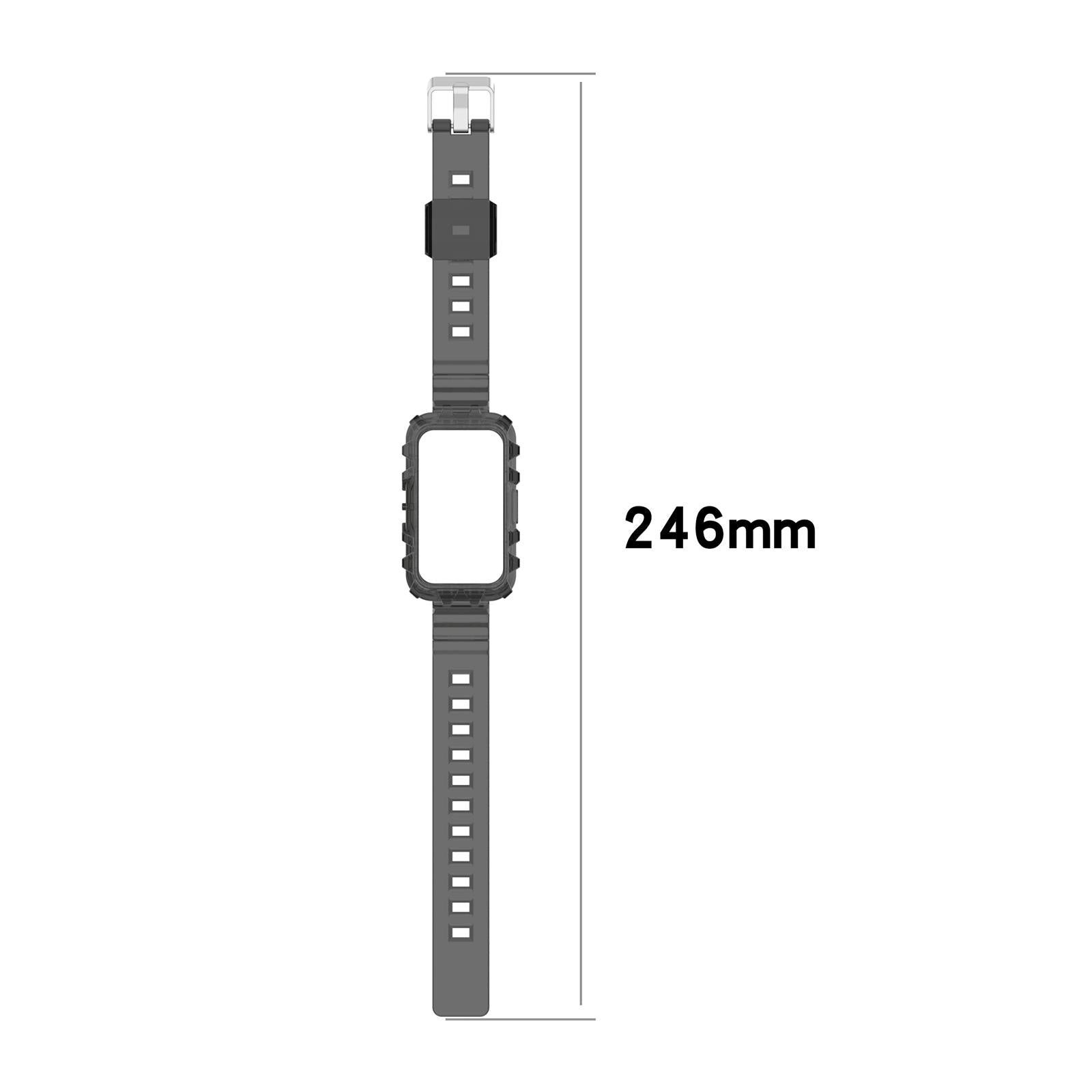 Silicone Strap Replacement Wristband Acdessories for Huawei Honor Band 6 Black