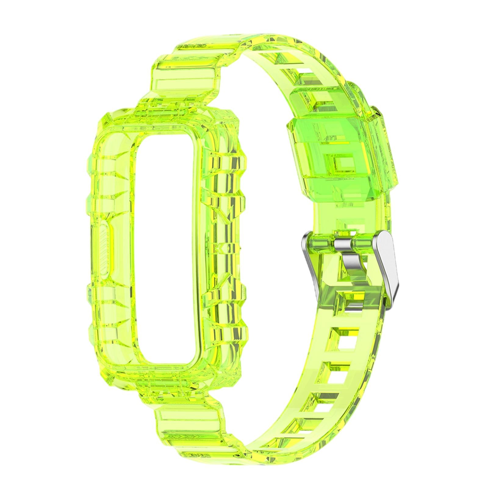 Silicone Strap Replacement Wristband Acdessories for Huawei Honor Band 6 Yellow