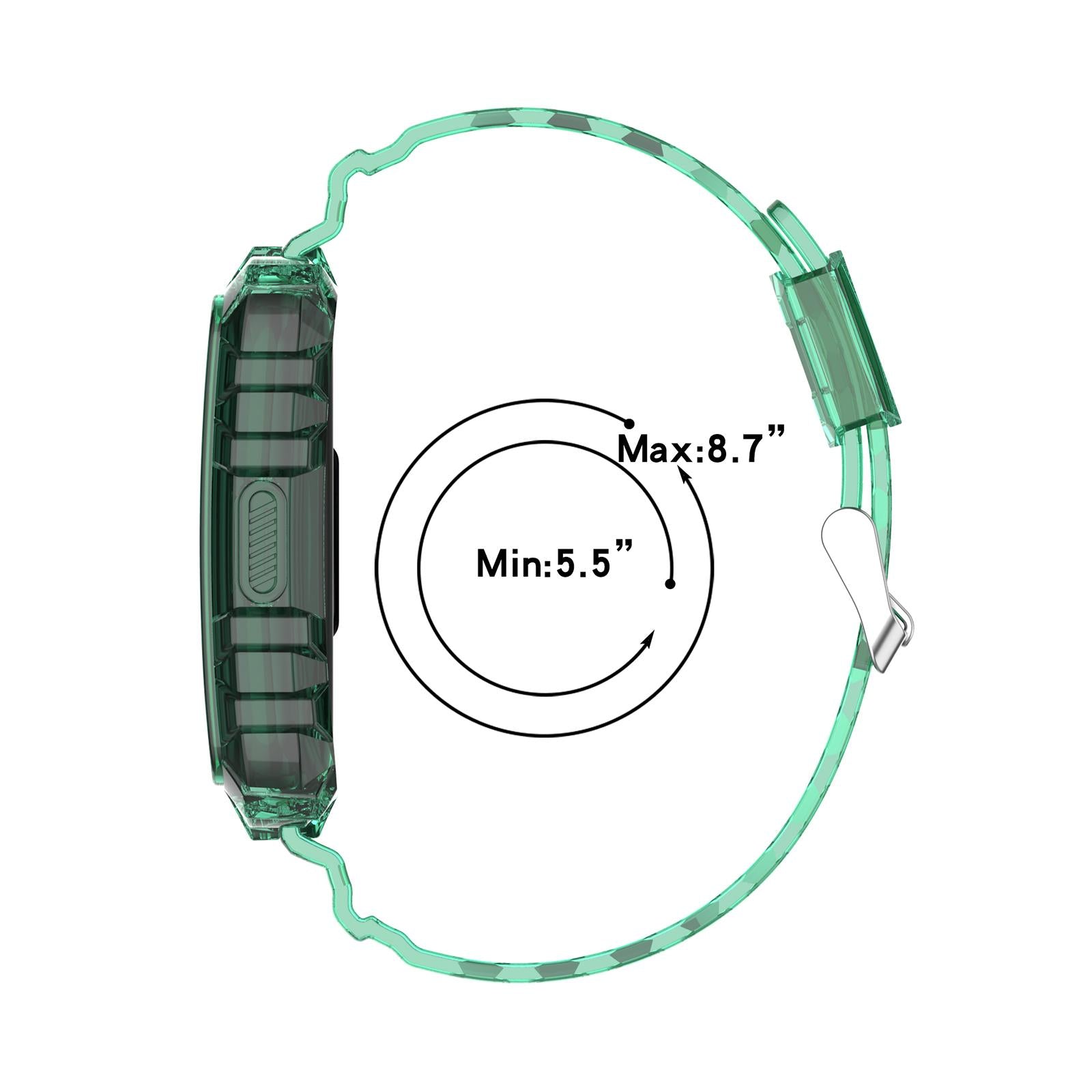 Silicone Strap Replacement Wristband Acdessories for Huawei Honor Band 6 Green