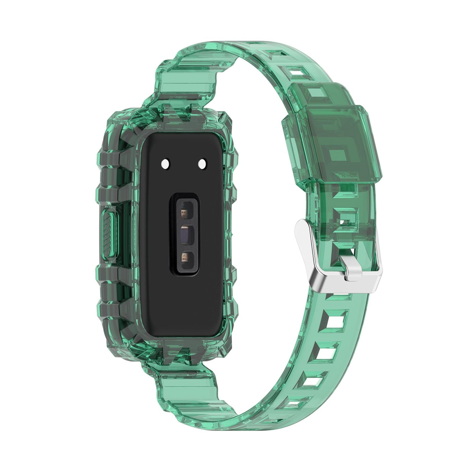 Silicone Strap Replacement Wristband Acdessories for Huawei Honor Band 6 Green