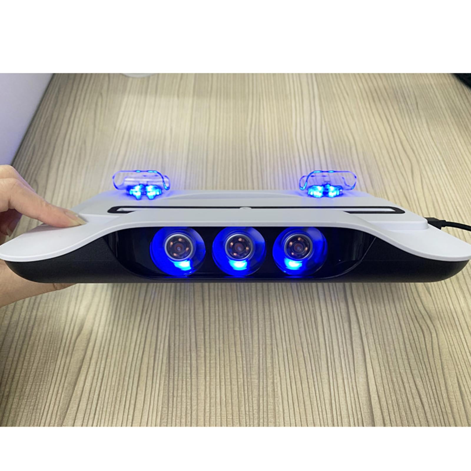 Suction Cooling Fan Charging Station USB Charger for Sony PS5 White