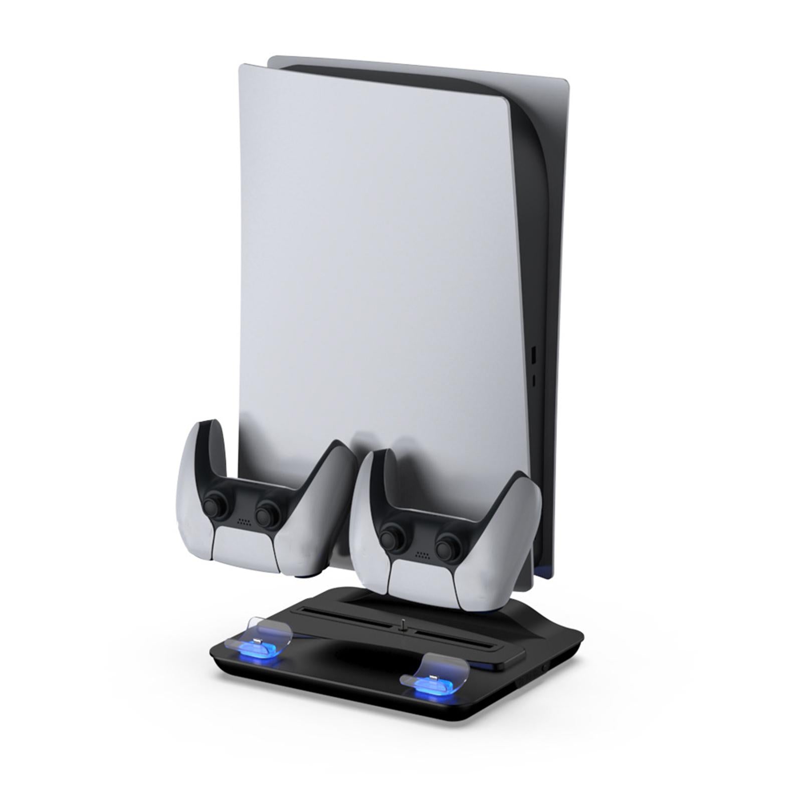 Suction Cooling Fan Charging Station USB Charger for Sony PS5 Black