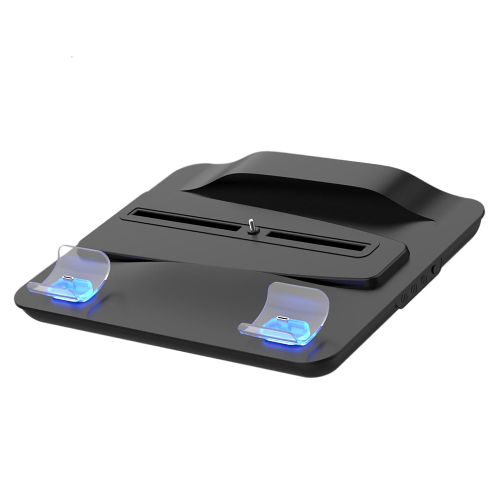 Suction Cooling Fan Charging Station USB Charger for Sony PS5 Black