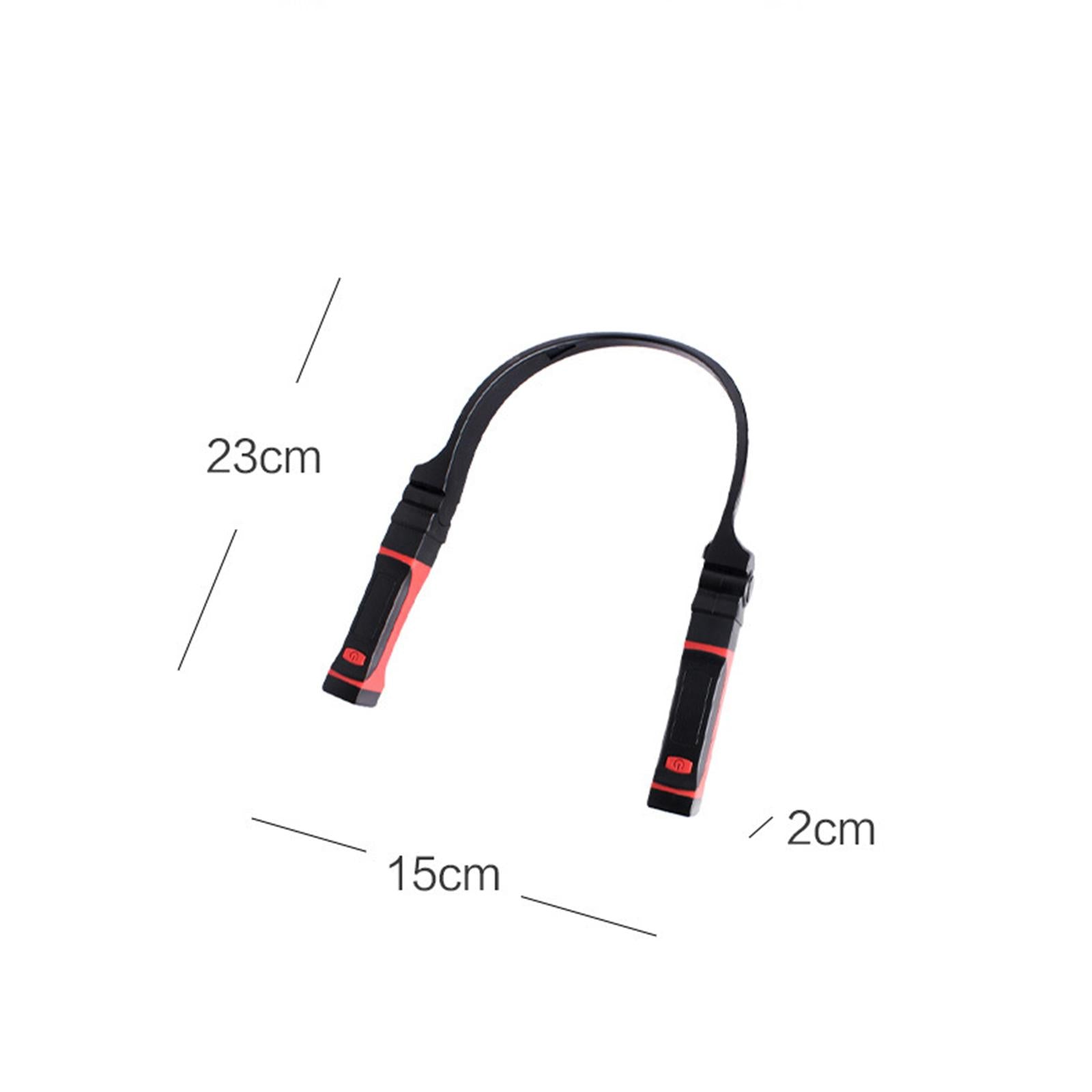 LED Neck Book Light Hands-Free for Reading in Bed Camping Battery Powered