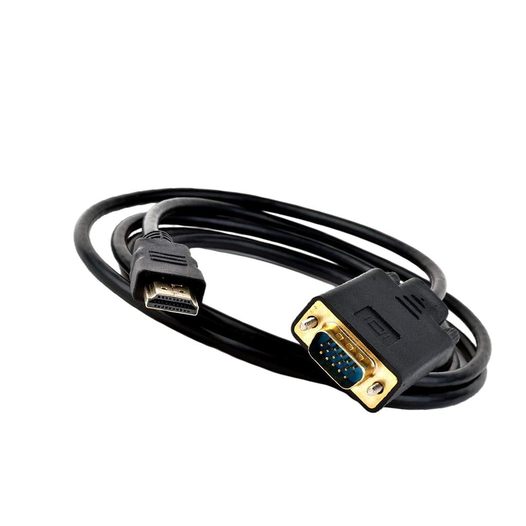 HDMI to VGA Adapter, Video Converter for PC Monitor HDTV HDMI TO VGA 10Ft