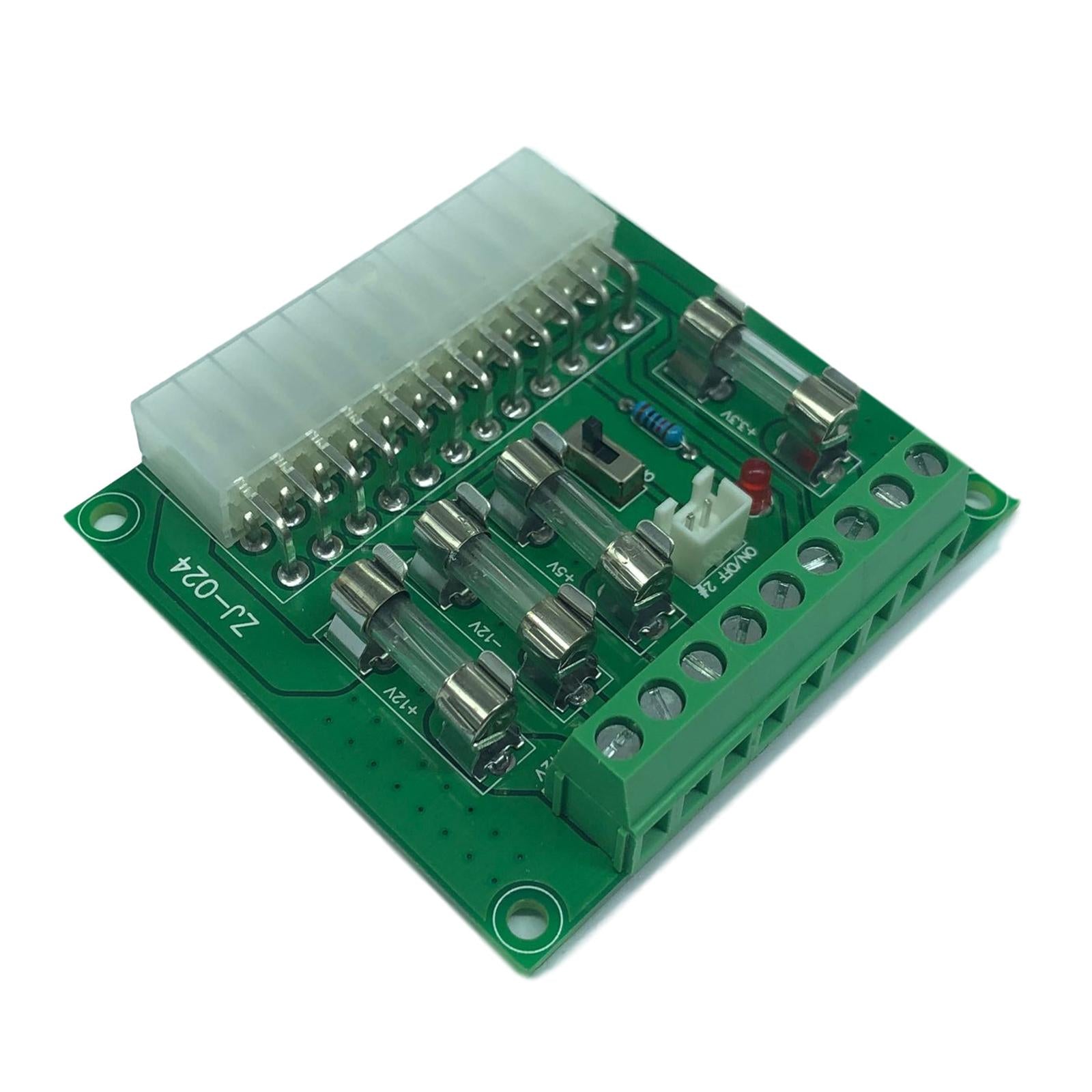 ZJ012 Desktop ATX Power Adapter Board Power Outlet Wiring Module Boards