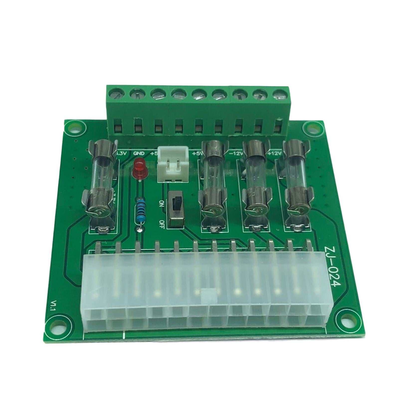 ZJ012 Desktop ATX Power Adapter Board Power Outlet Wiring Module Boards
