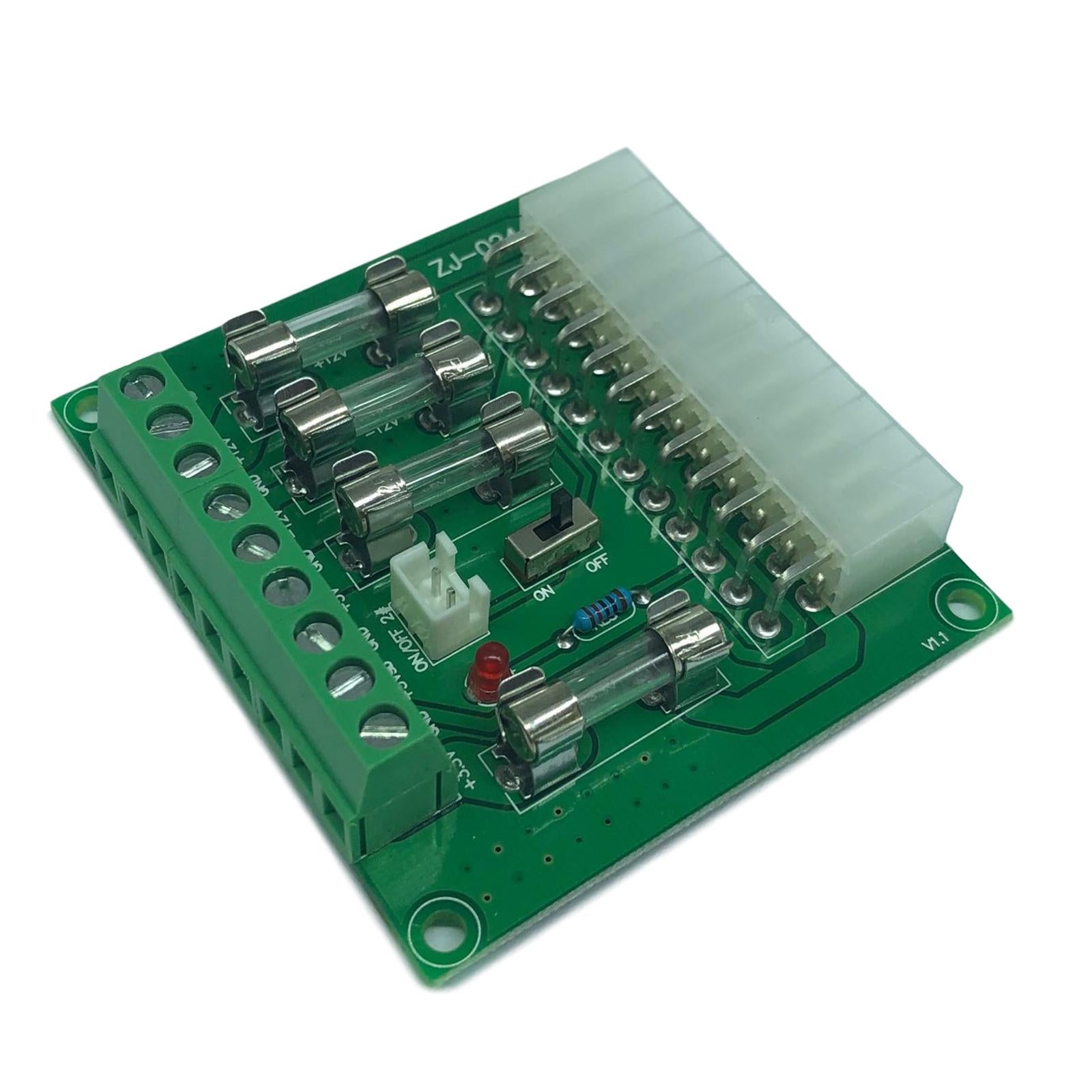 ZJ012 Desktop ATX Power Adapter Board Power Outlet Wiring Module Boards