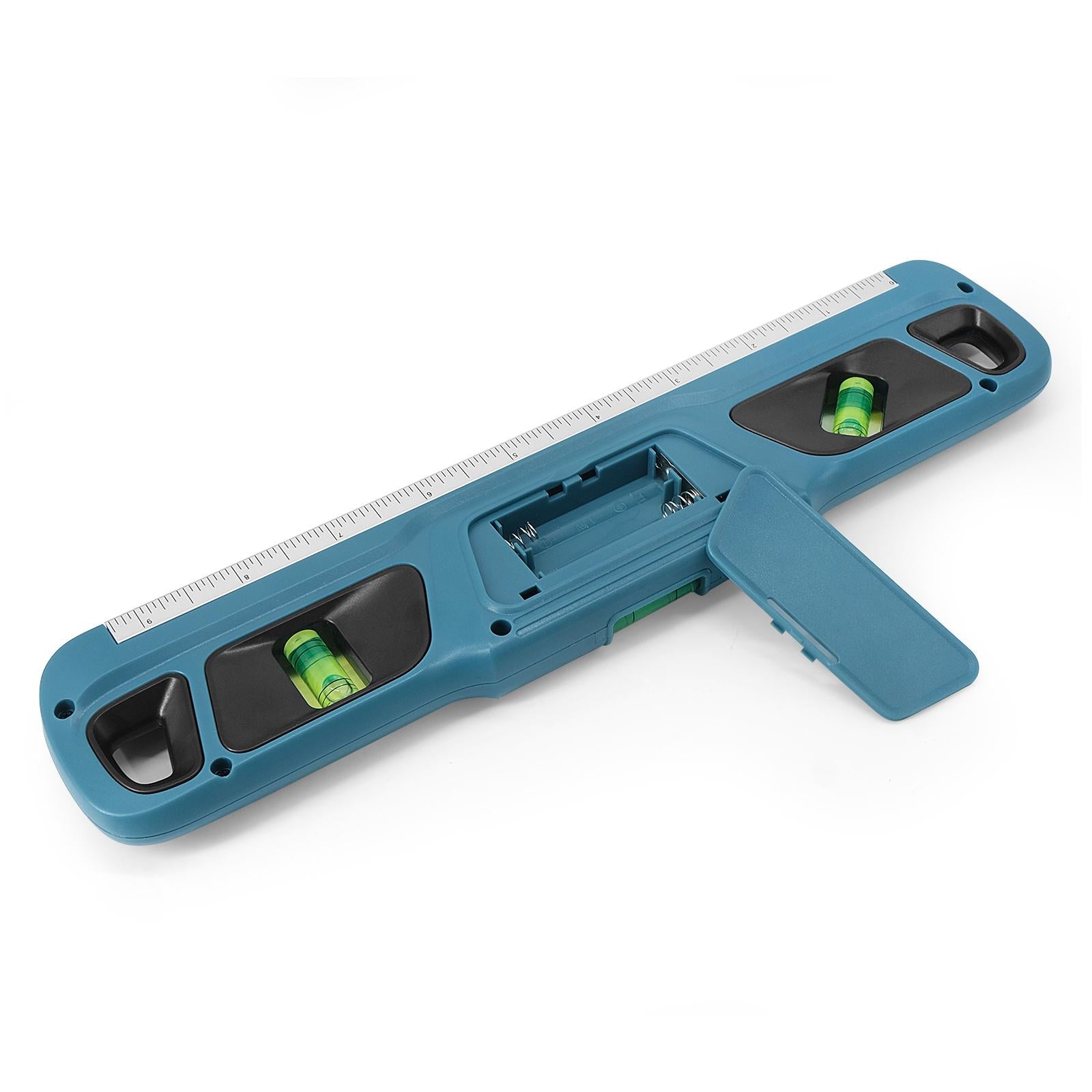 360 Degree Digital Level Inclinometer Ruler with Magnets LED Display Blue