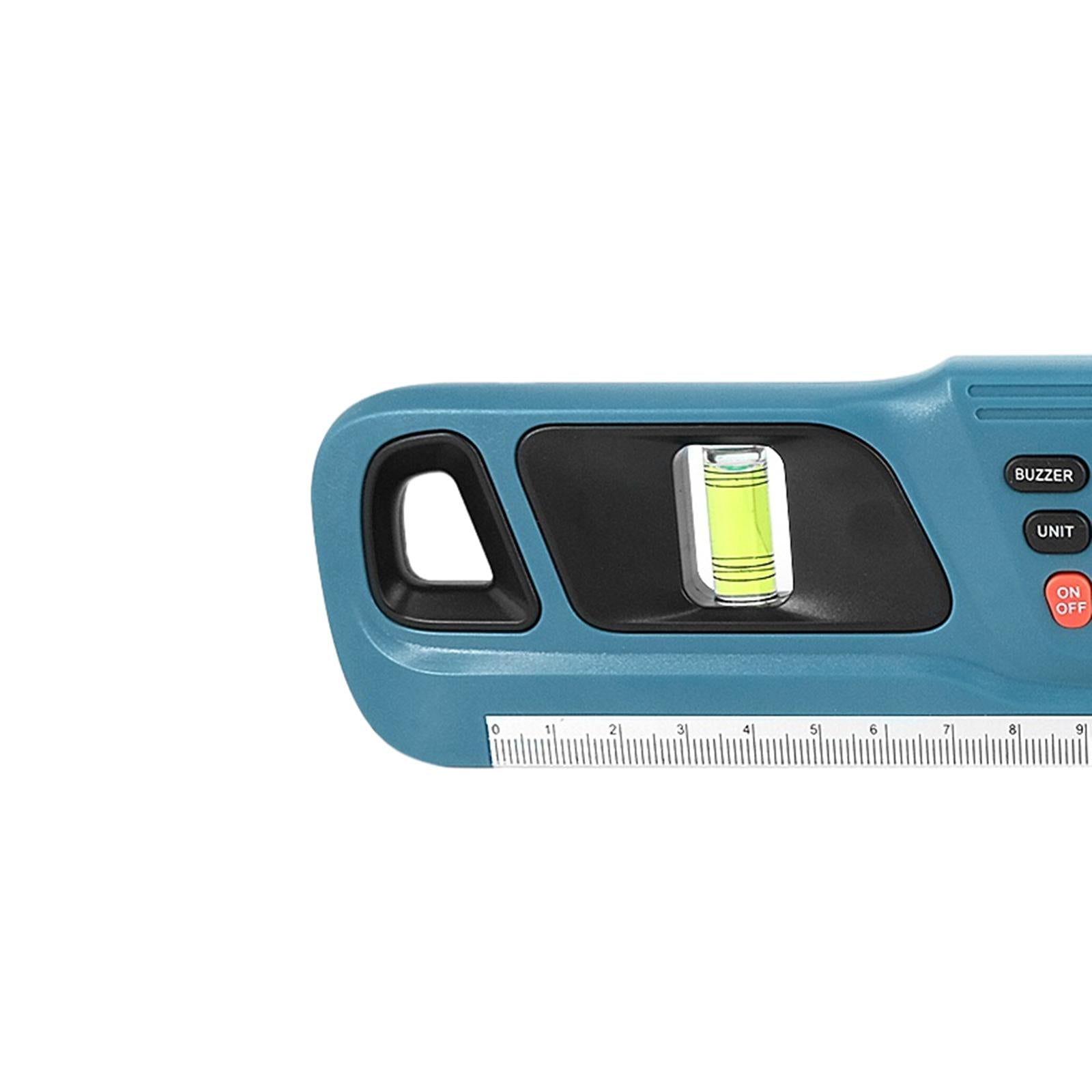 360 Degree Digital Level Inclinometer Ruler with Magnets LED Display Blue