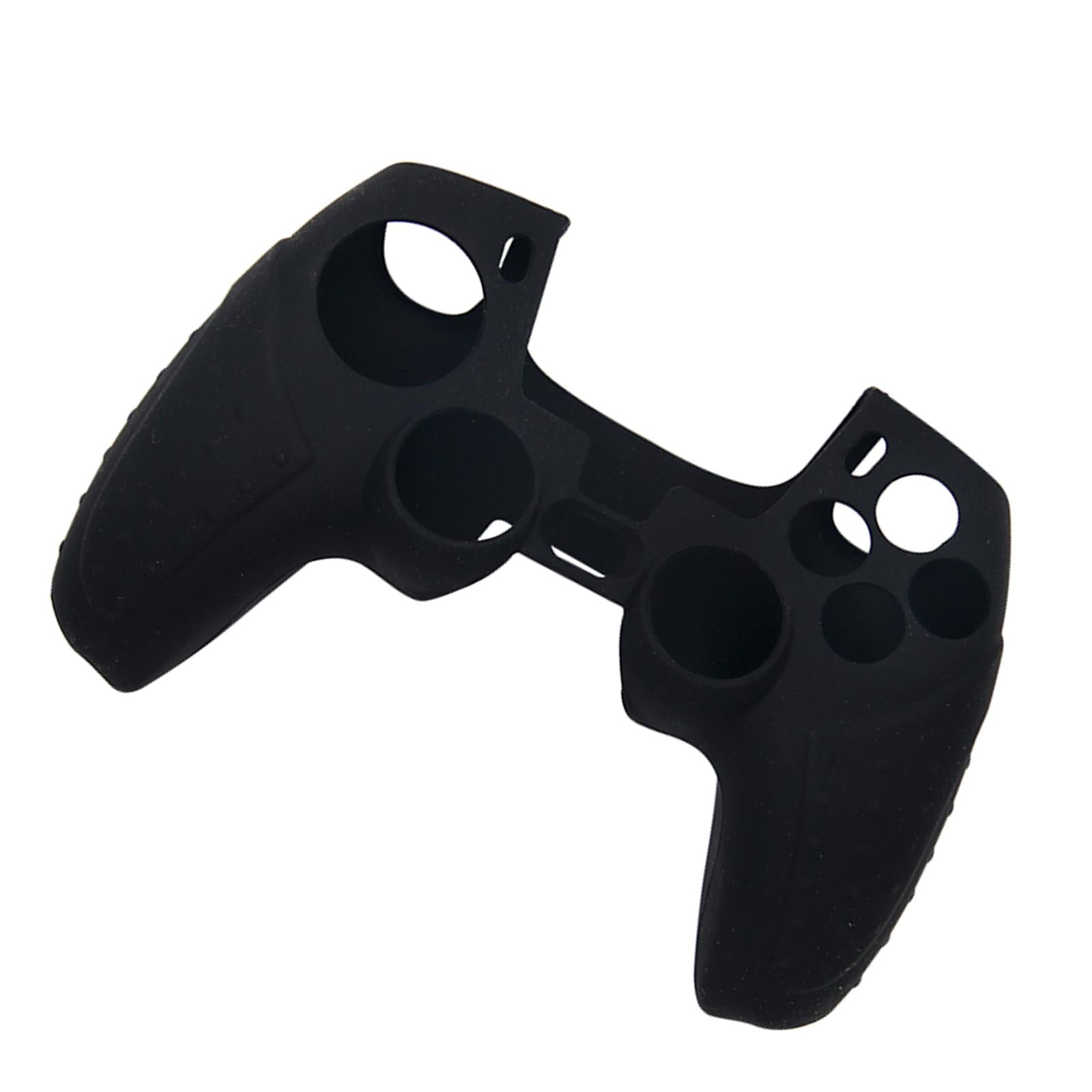 Non-slip Silicone Protective Case Cover for PS5 Controller Black