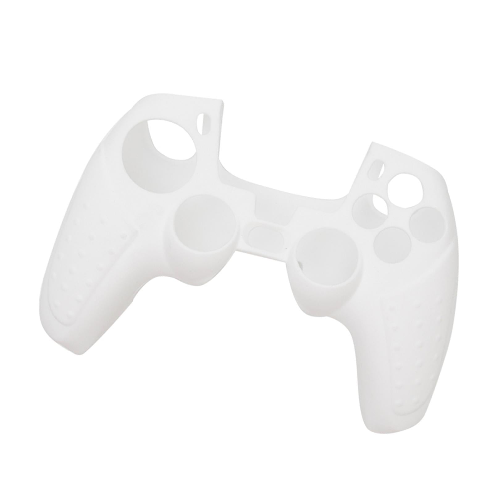 Non-slip Silicone Protective Case Cover for PS5 Controller White