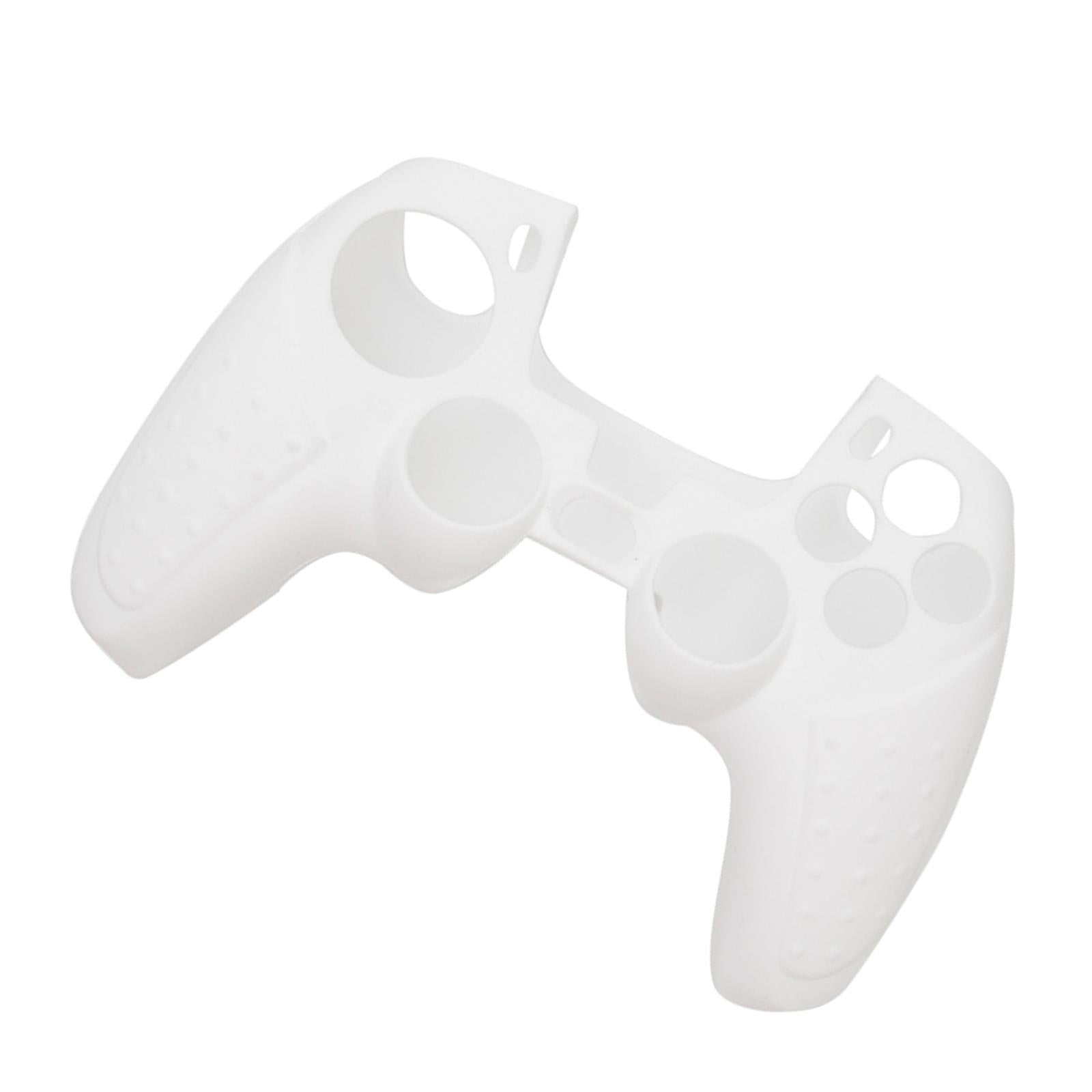 Non-slip Silicone Protective Case Cover for PS5 Controller White