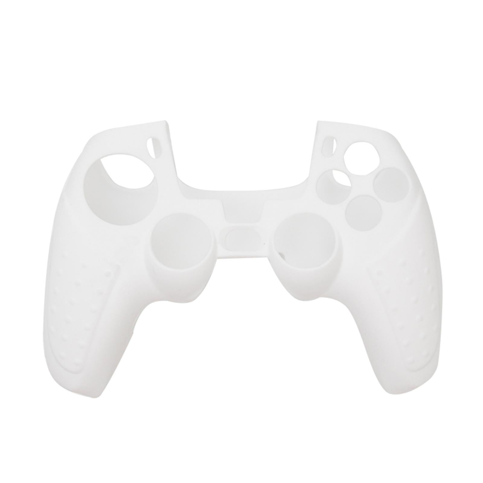 Non-slip Silicone Protective Case Cover for PS5 Controller White