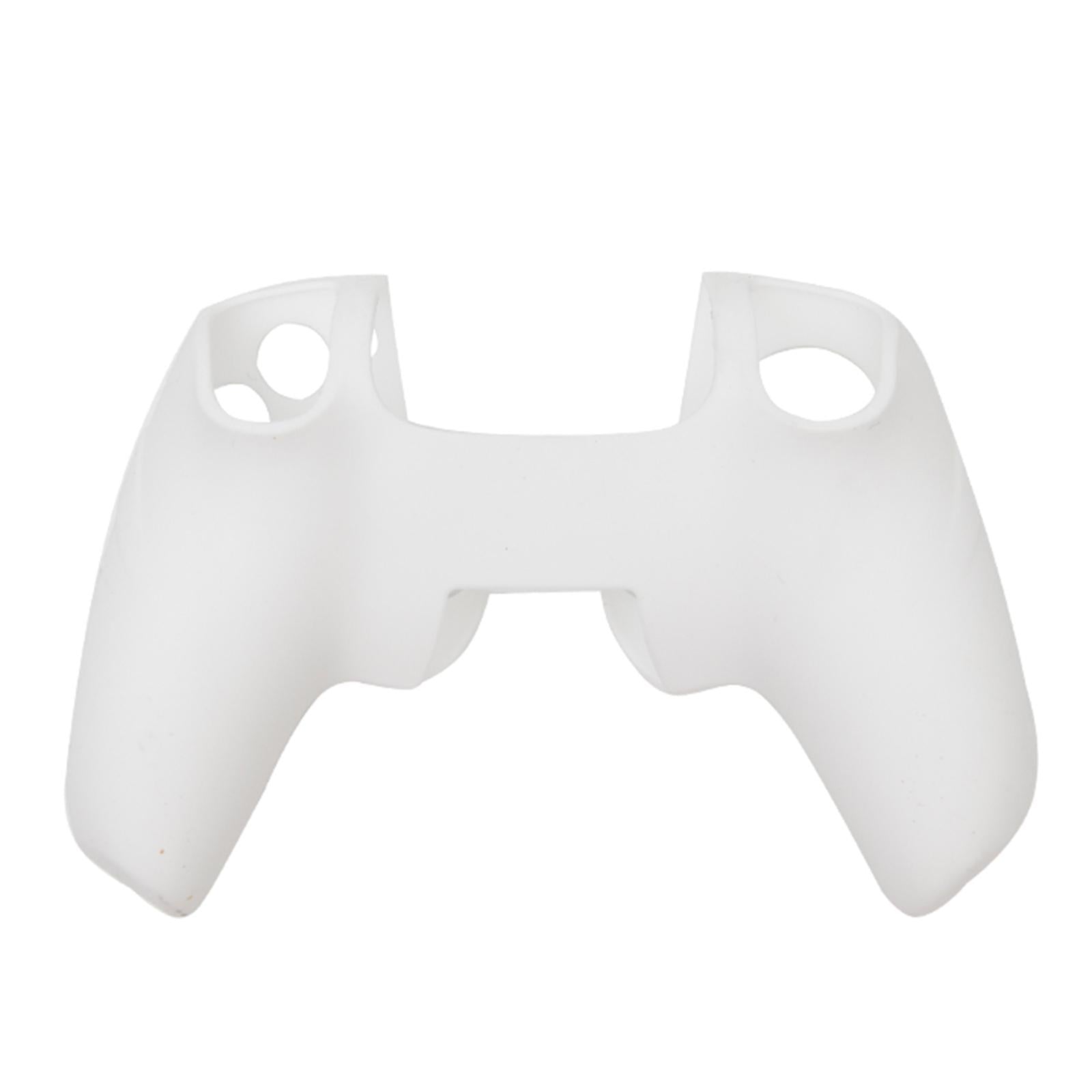 Non-slip Silicone Protective Case Cover for PS5 Controller White