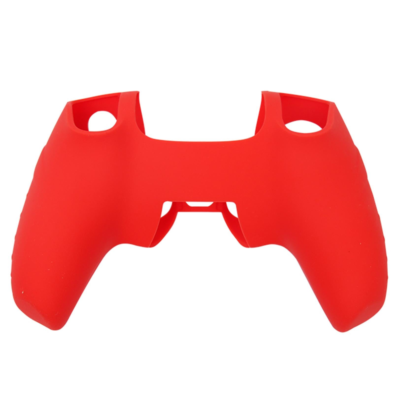 Non-slip Silicone Protective Case Cover for PS5 Controller Red