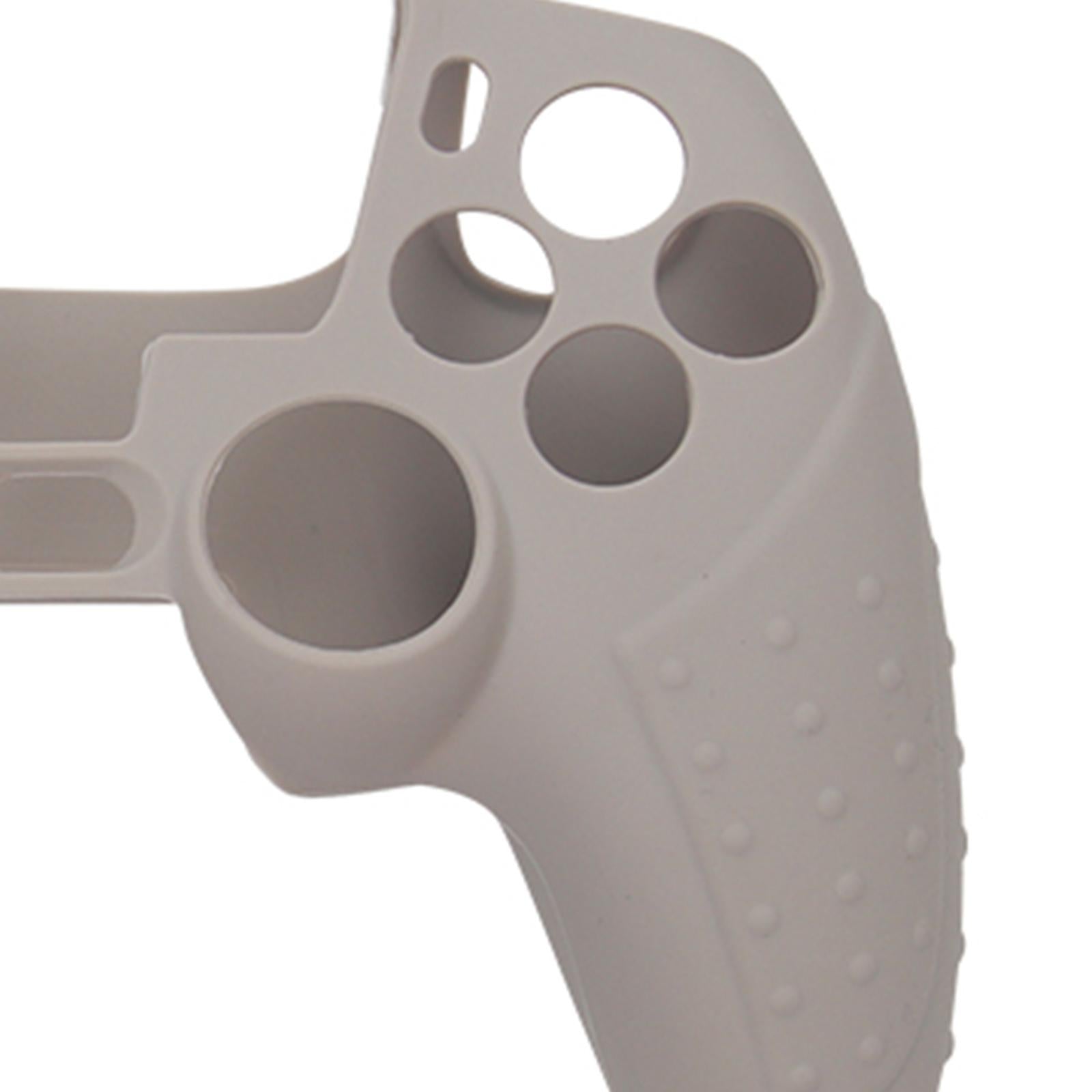 Non-slip Silicone Protective Case Cover for PS5 Controller Grey