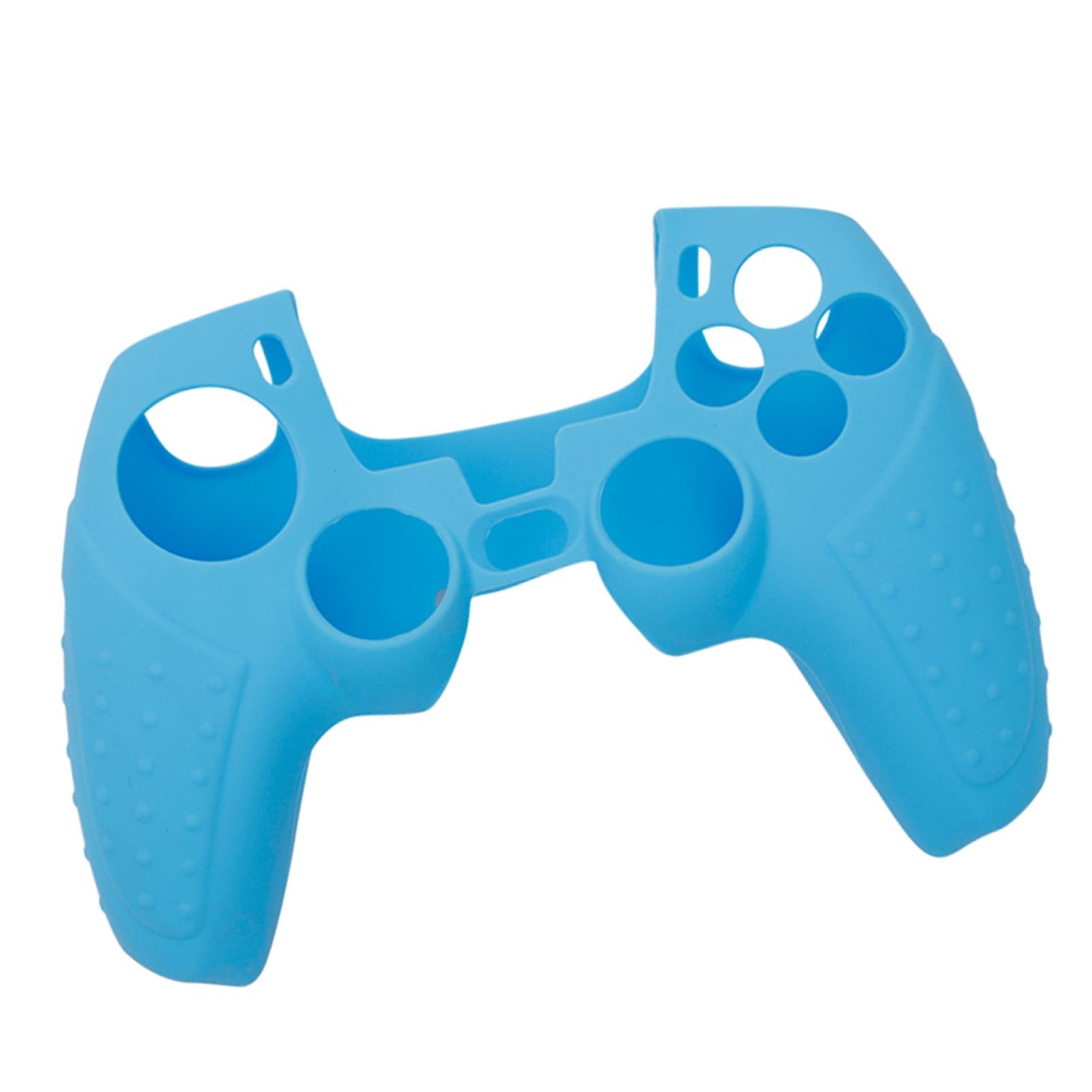 Non-slip Silicone Protective Case Cover for PS5 Controller Blue